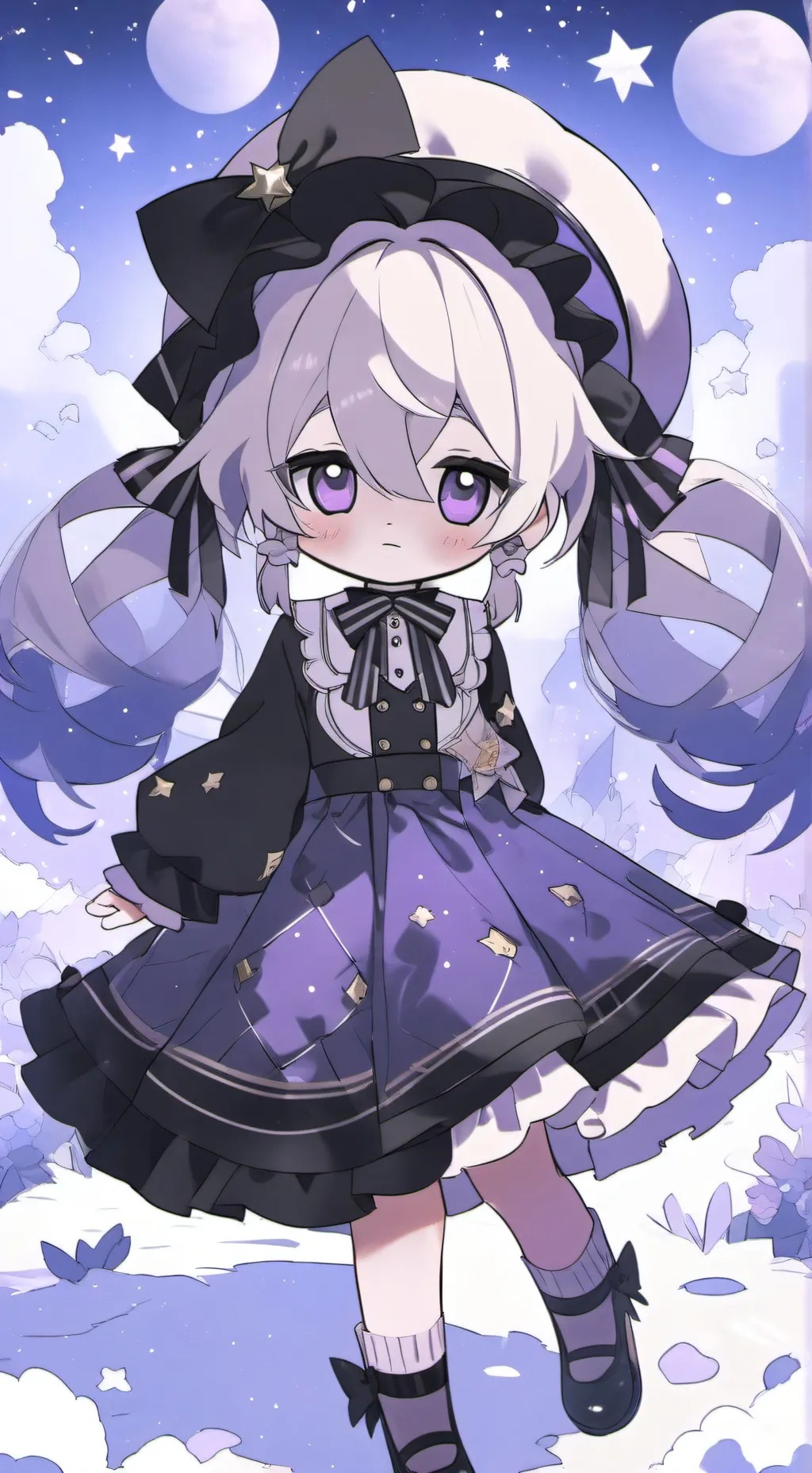 ai character: cosmo×sprout ship background