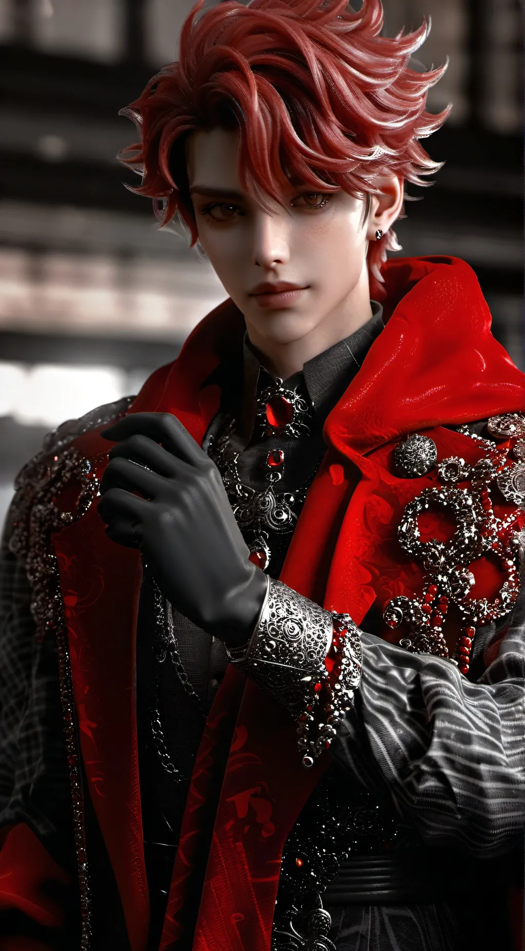 ai character: mark  background