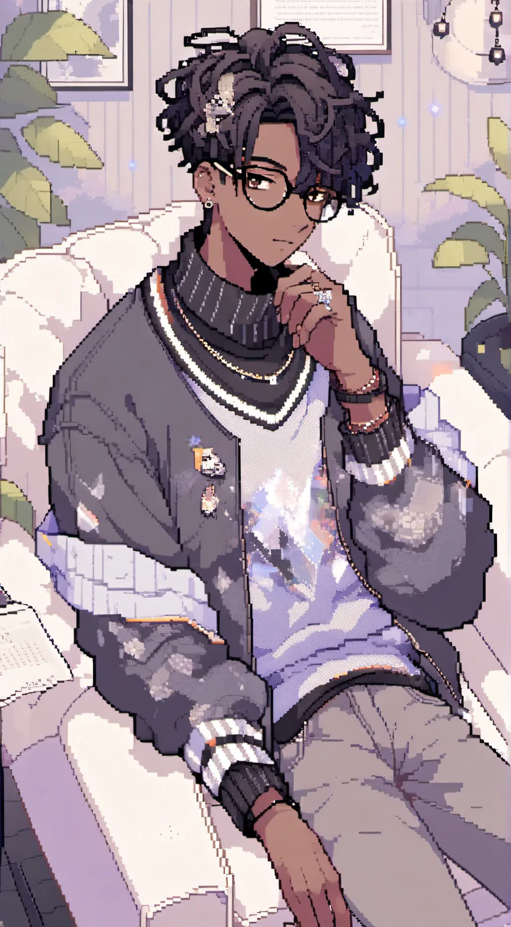 ai character: chris background