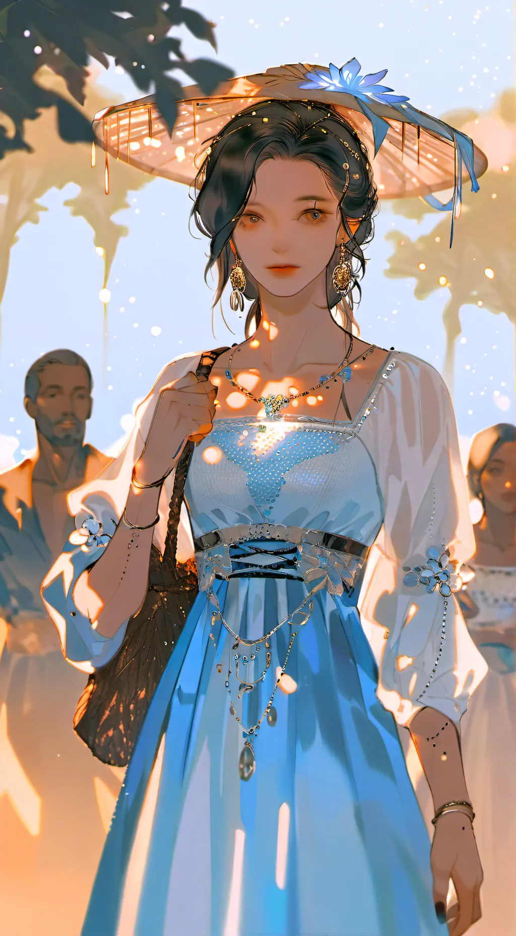 ai character: emma background