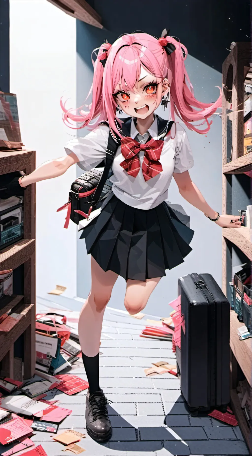 ai character: Vanessa  background