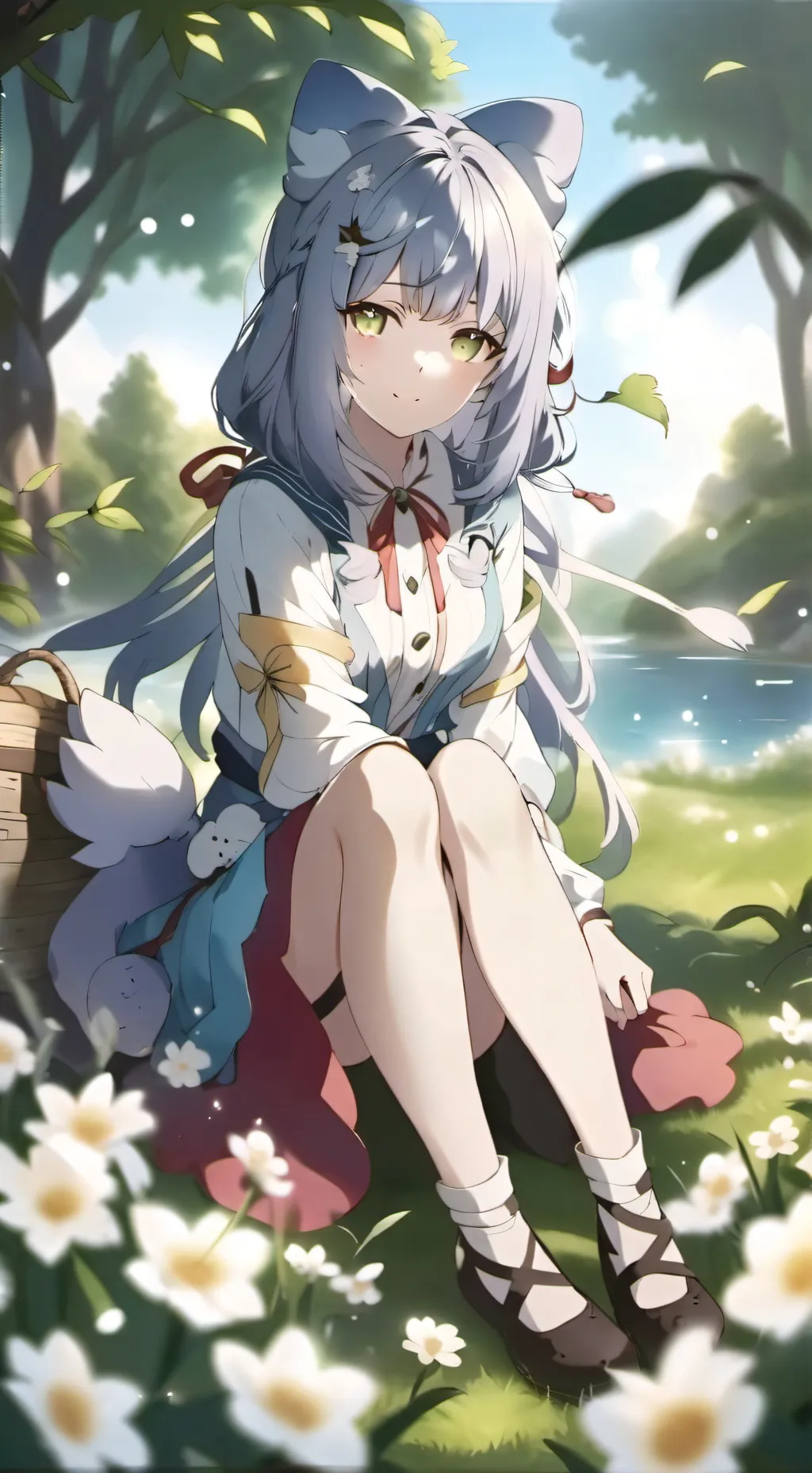 ai character: Classroom background