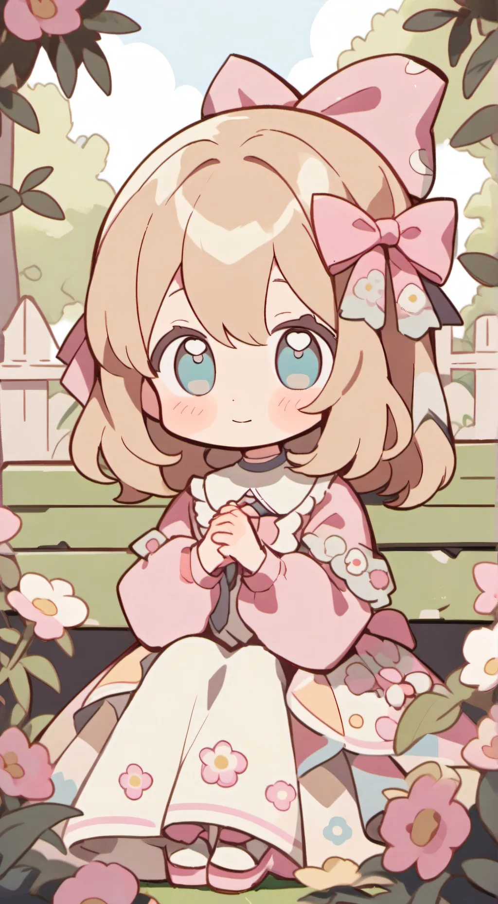 ai character: Lilly background