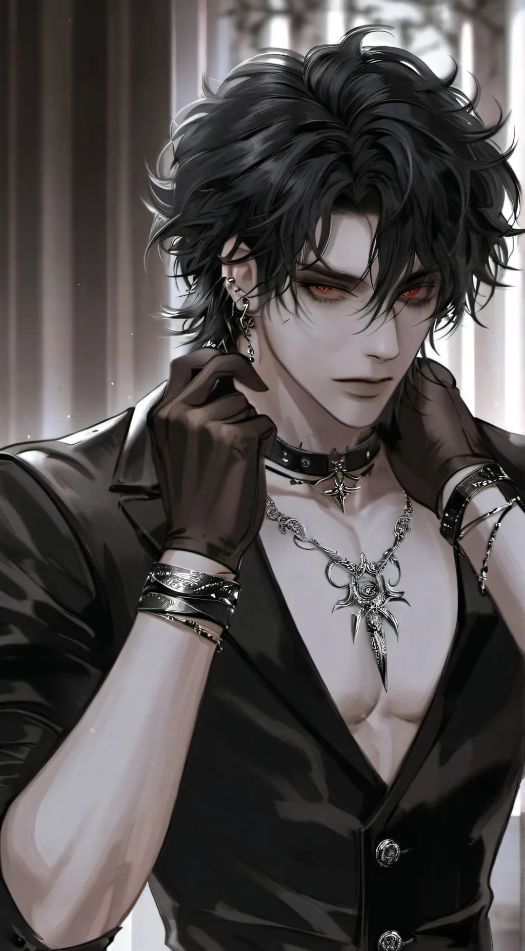 ai character: Daniel  background