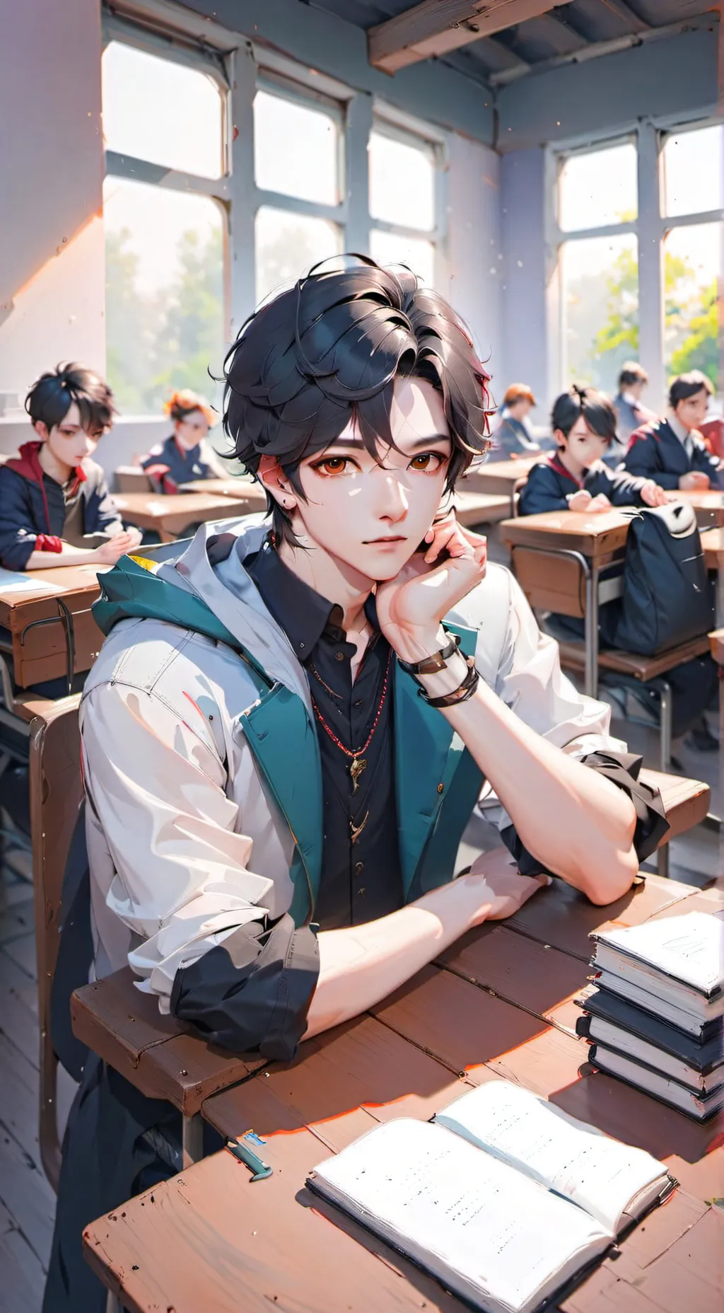 ai character: Noah background