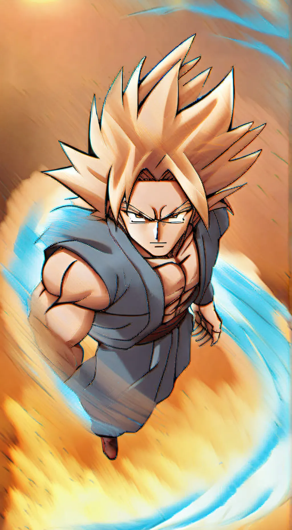 ai character: goku background