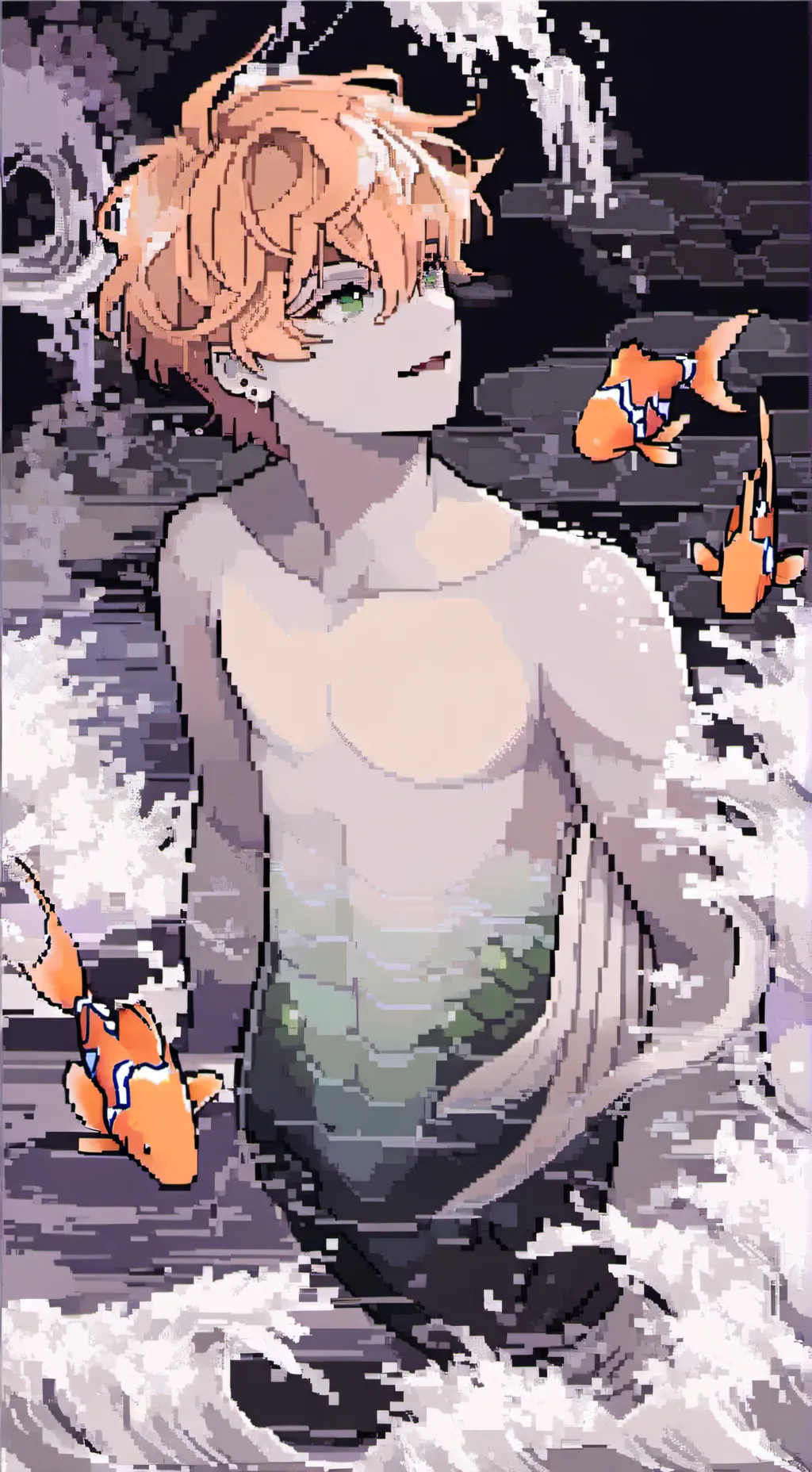 ai character: Mud background