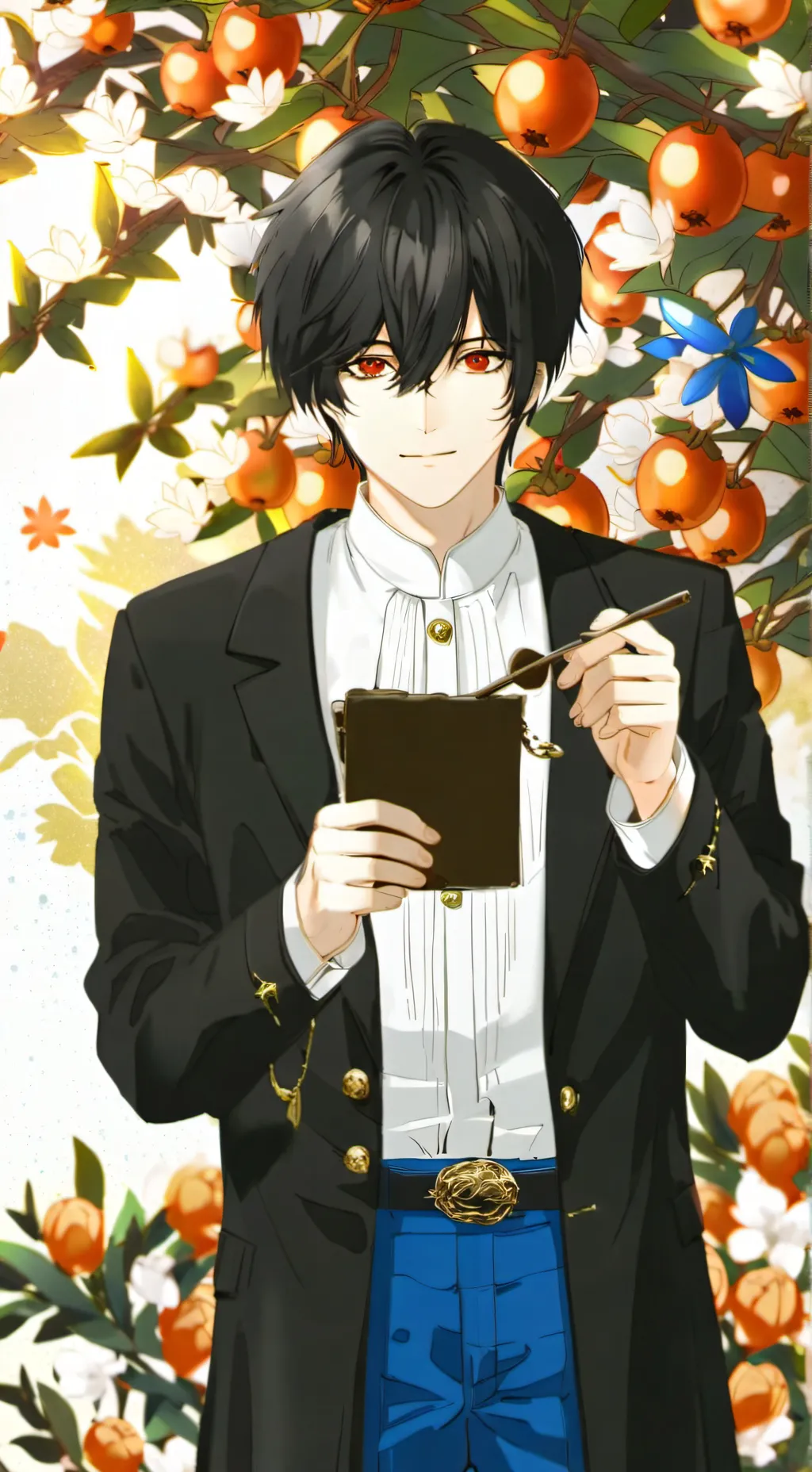 ai character: Marco  background