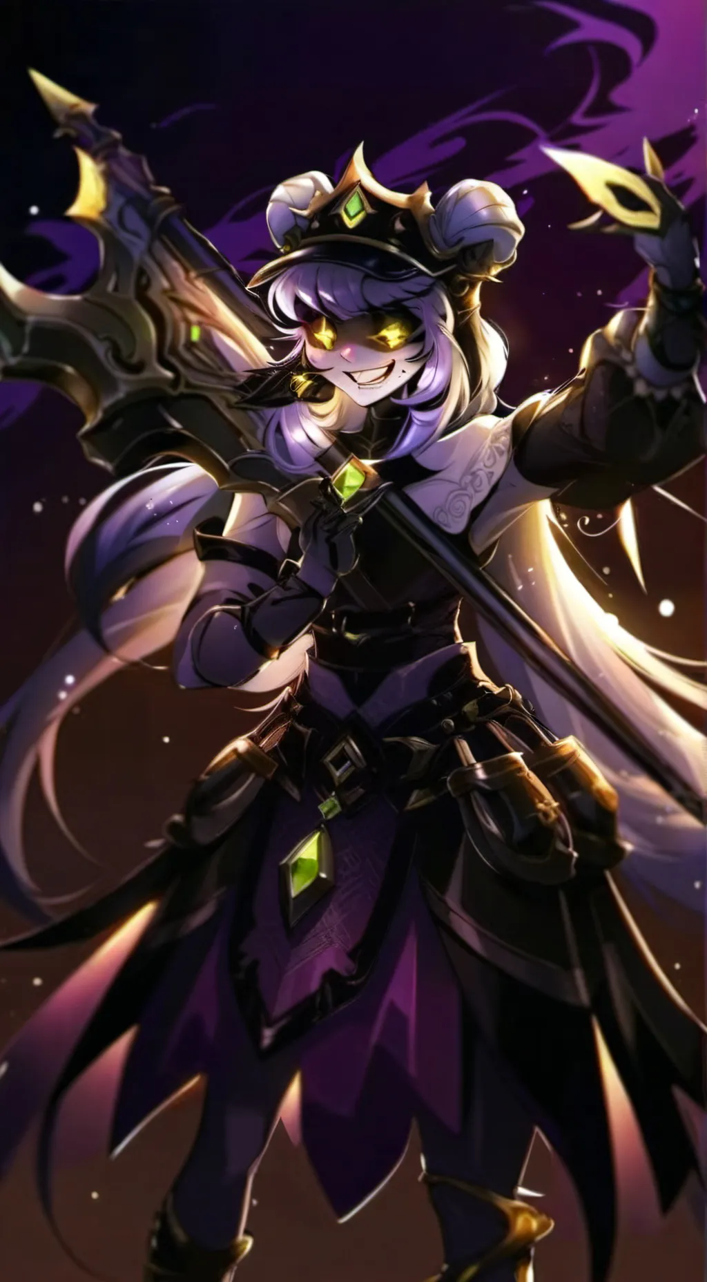 ai character: Cyn background