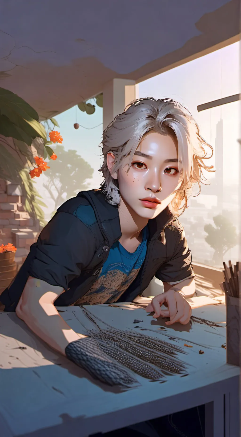 ai character: felix background