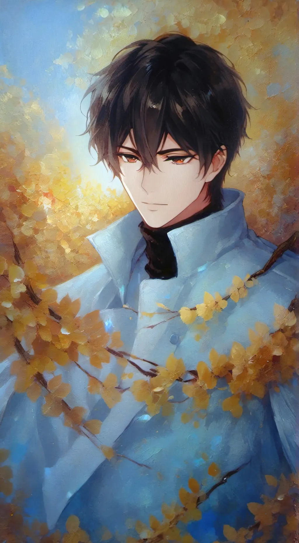 ai character: Ash background