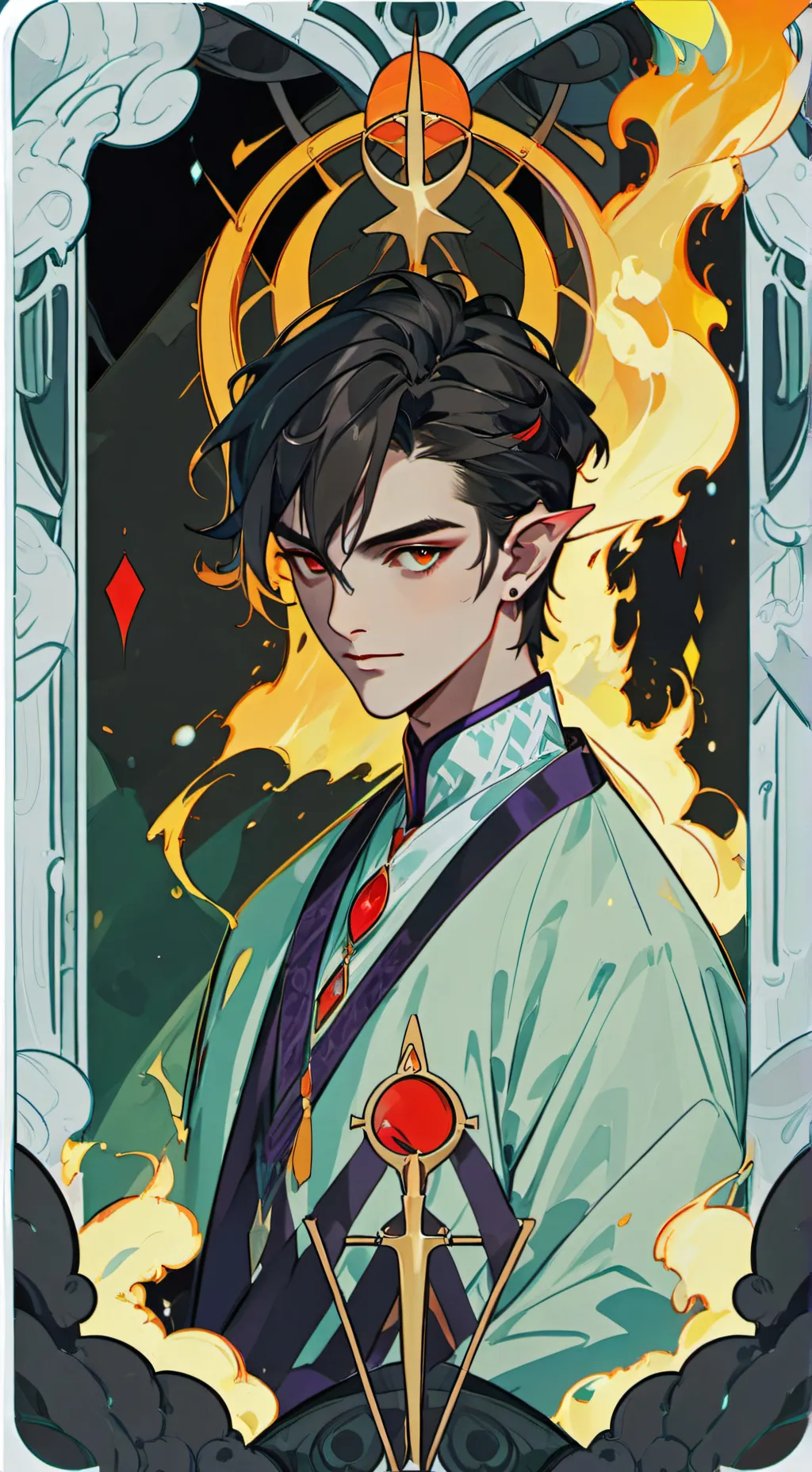 ai character: Aiden background