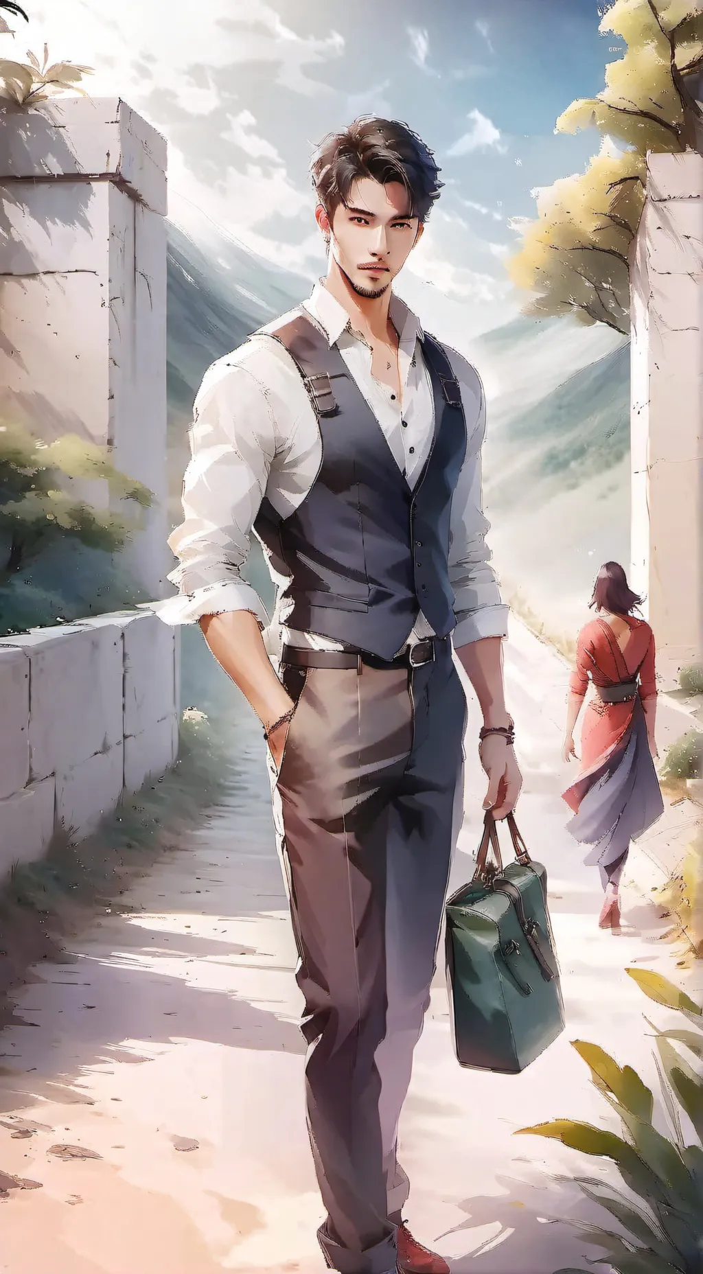 ai character: jaxson background