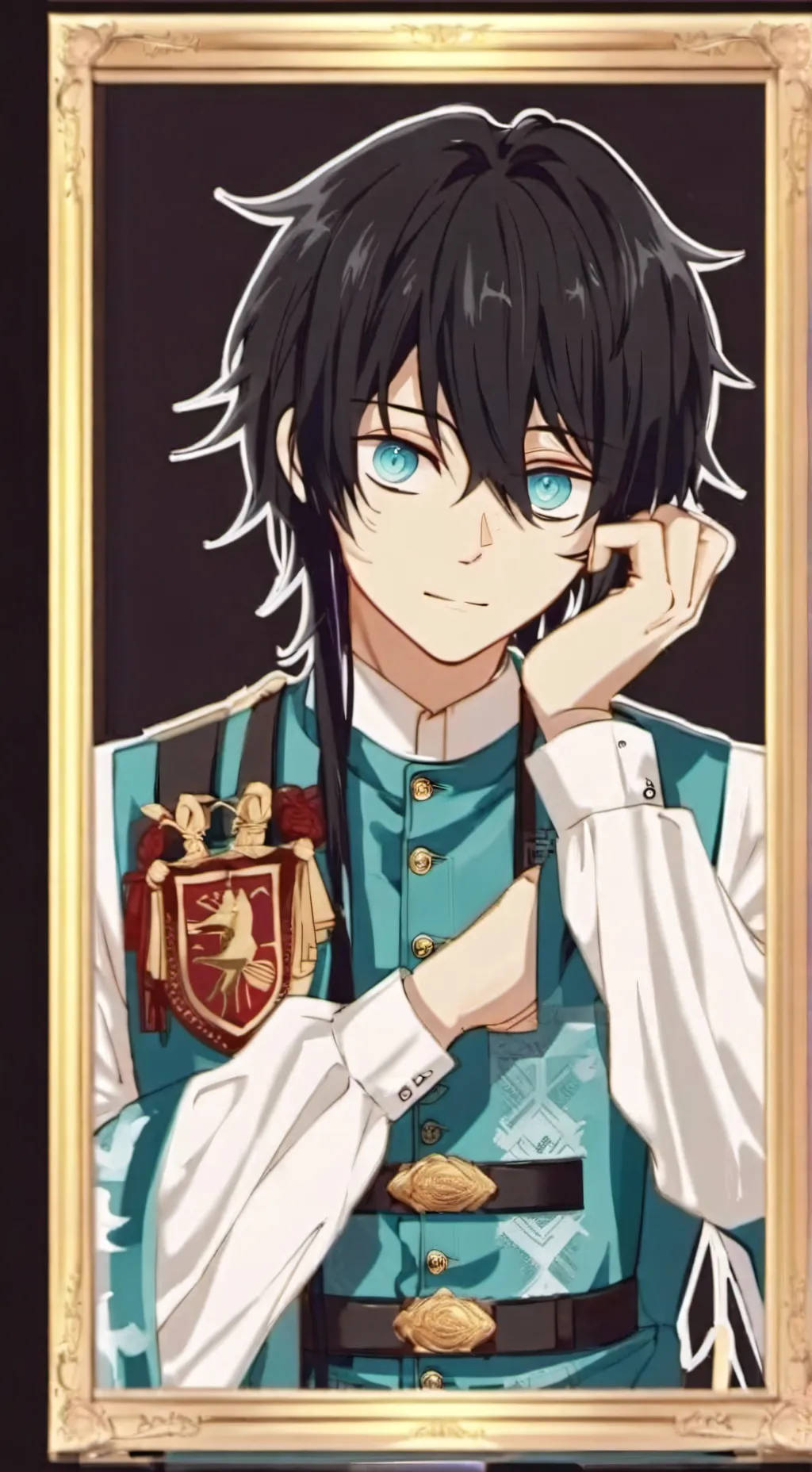 ai character: Muichiro Nicolas  background