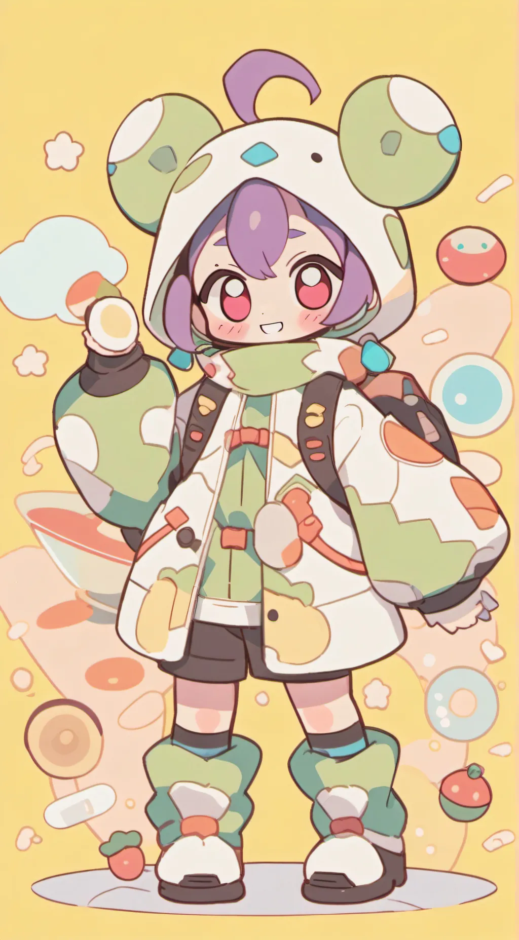 ai character: Sprunki ships background