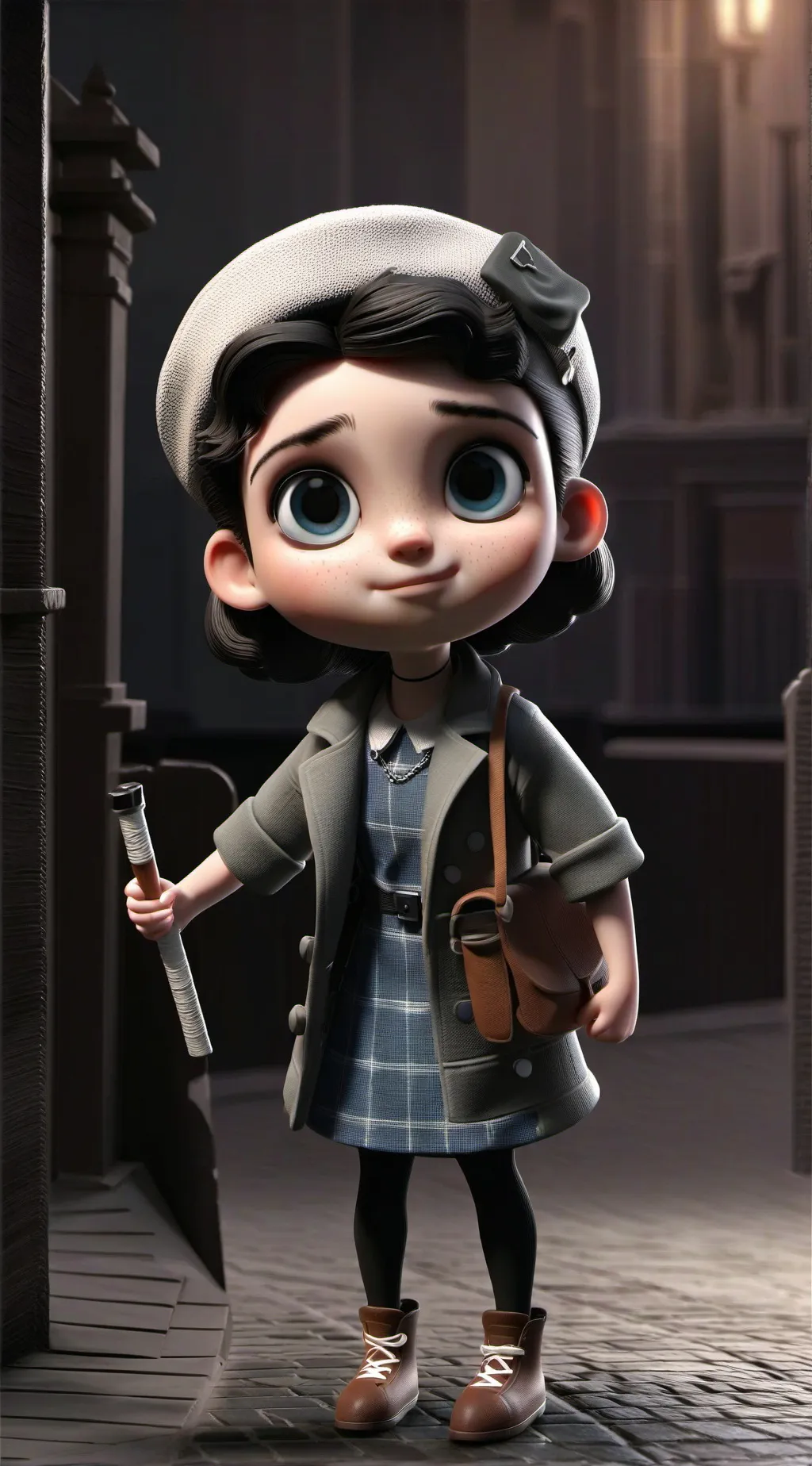 ai character: Ipad kid background