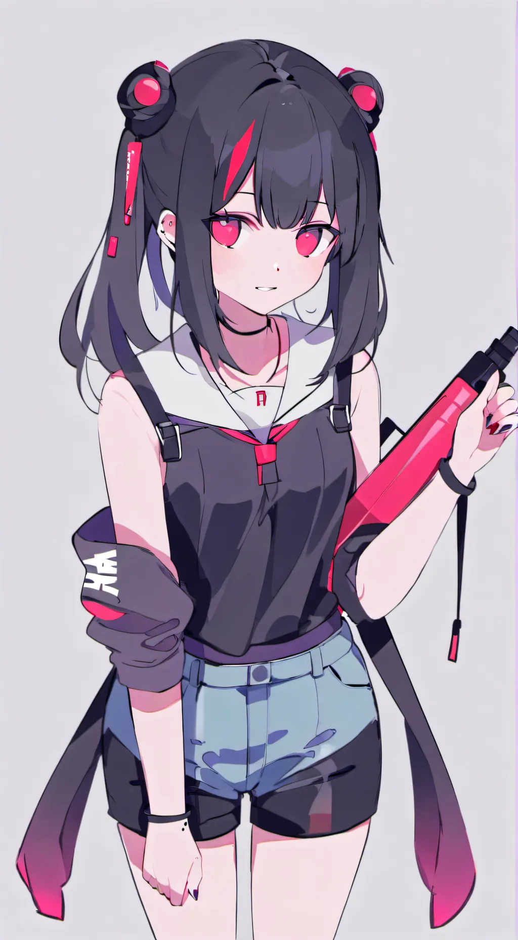 ai character: Marinette  background