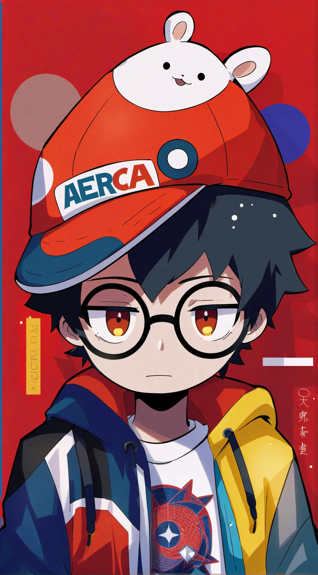 ai character: Mikey  background