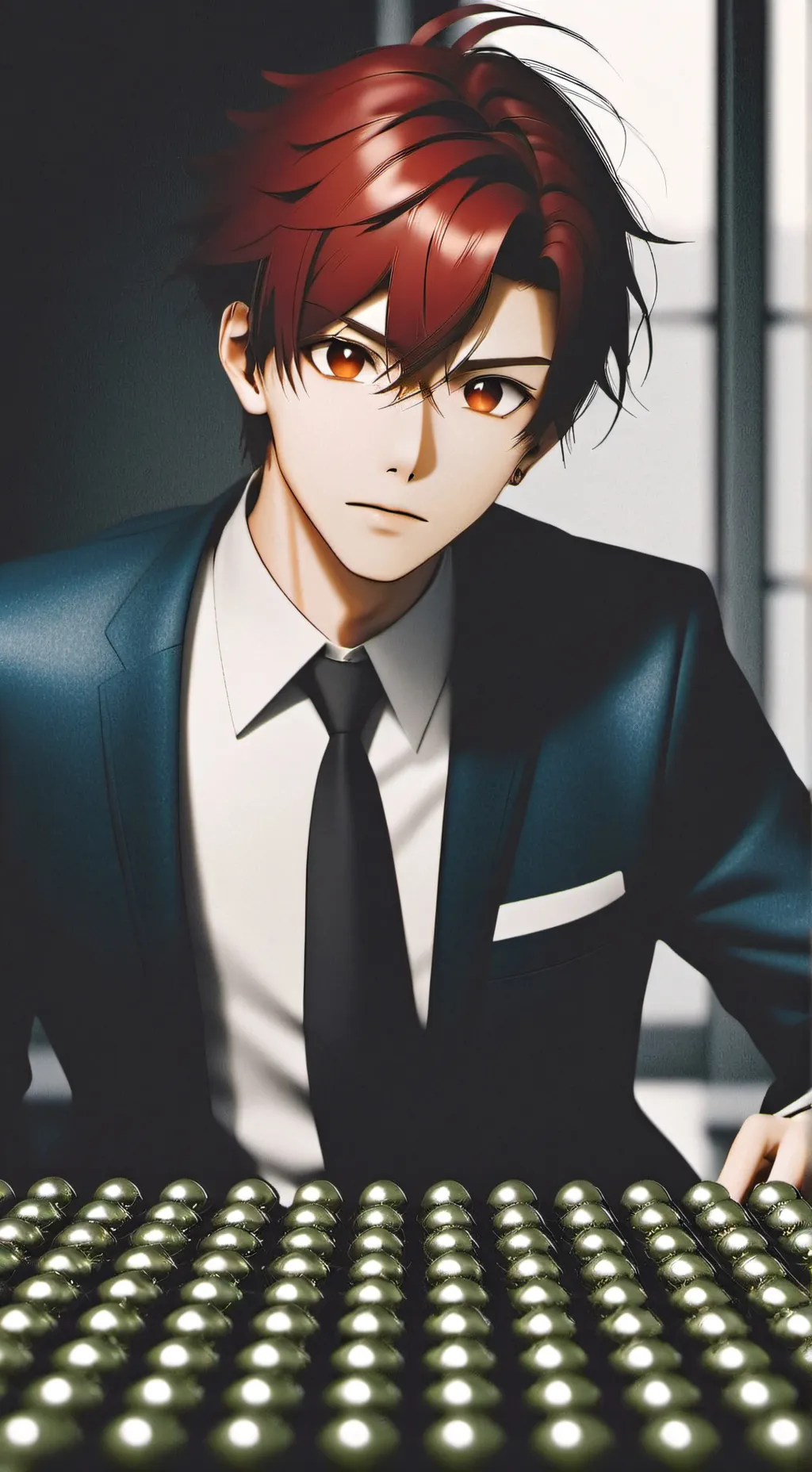 ai character: Mark background