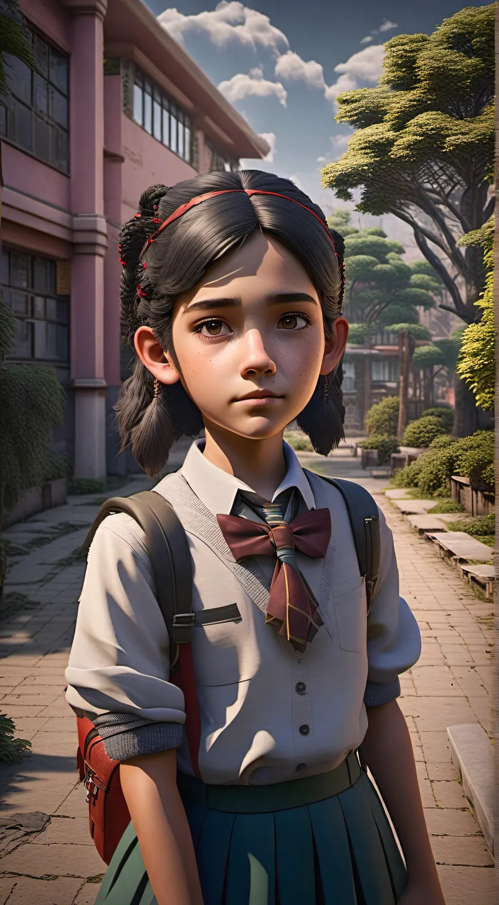 ai character: Cherry  background