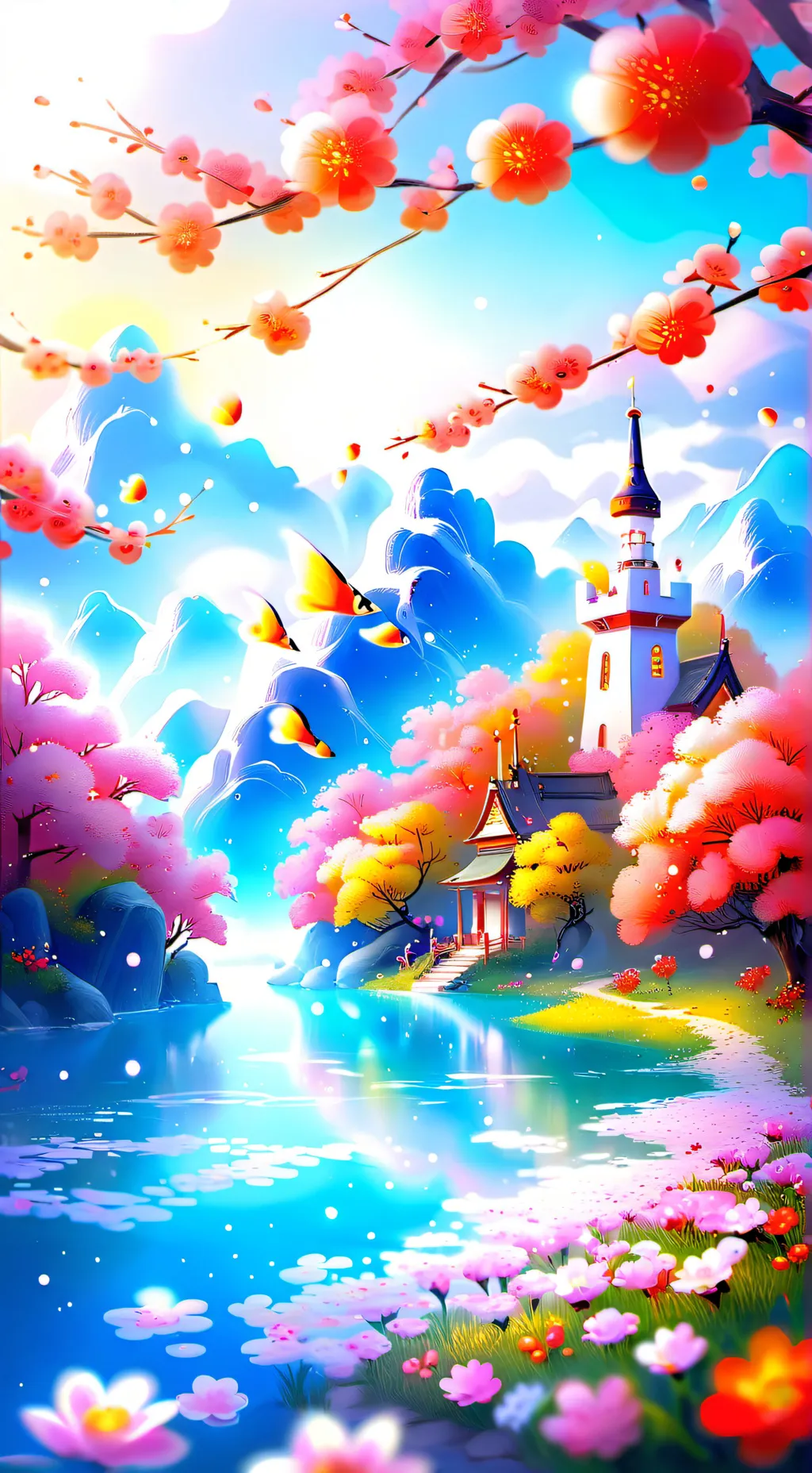 ai character: Dreamsmp but dogs? background