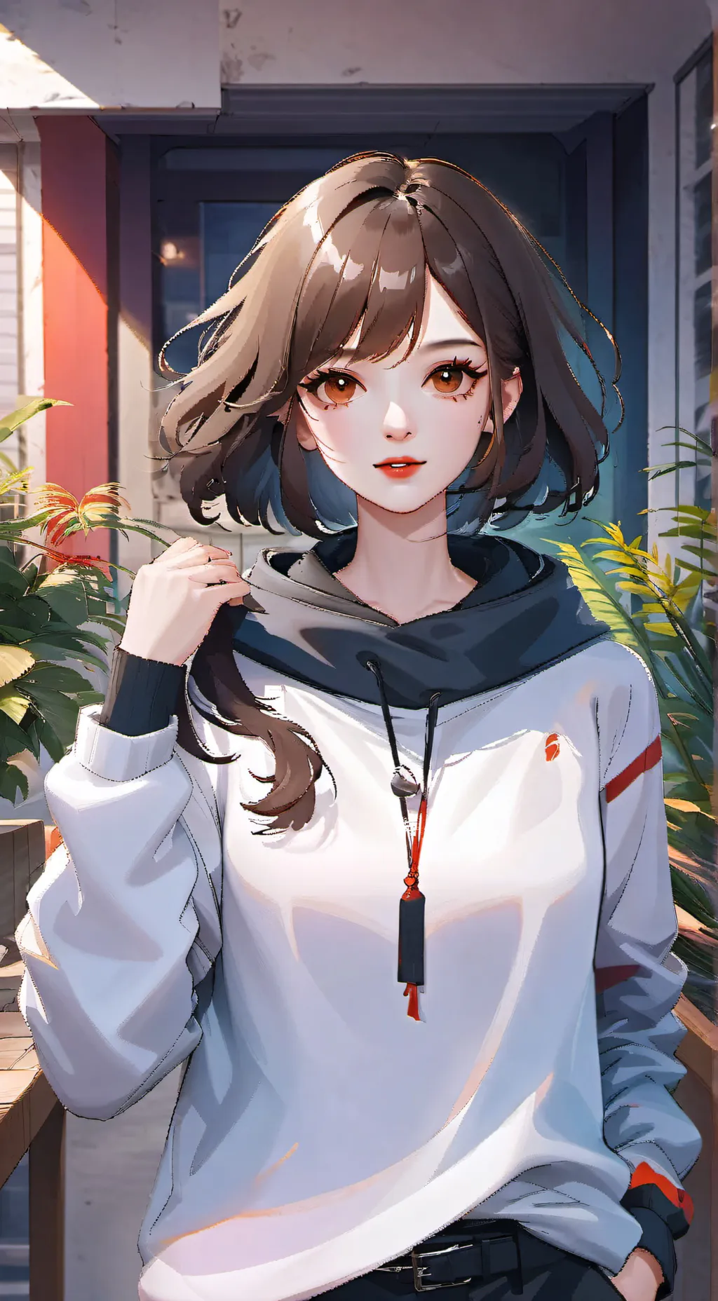 ai character: Emilia  background