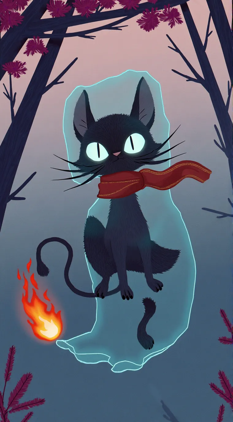 ai character: Fire (fires world) background