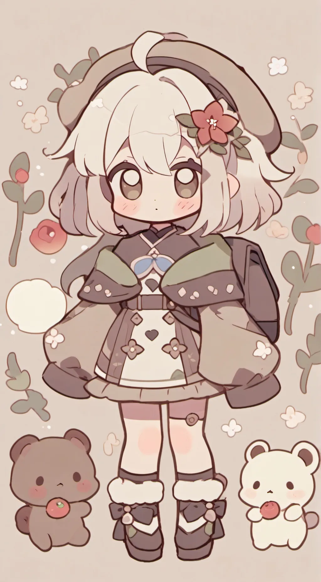 ai character: Zip x Edward❤️ background