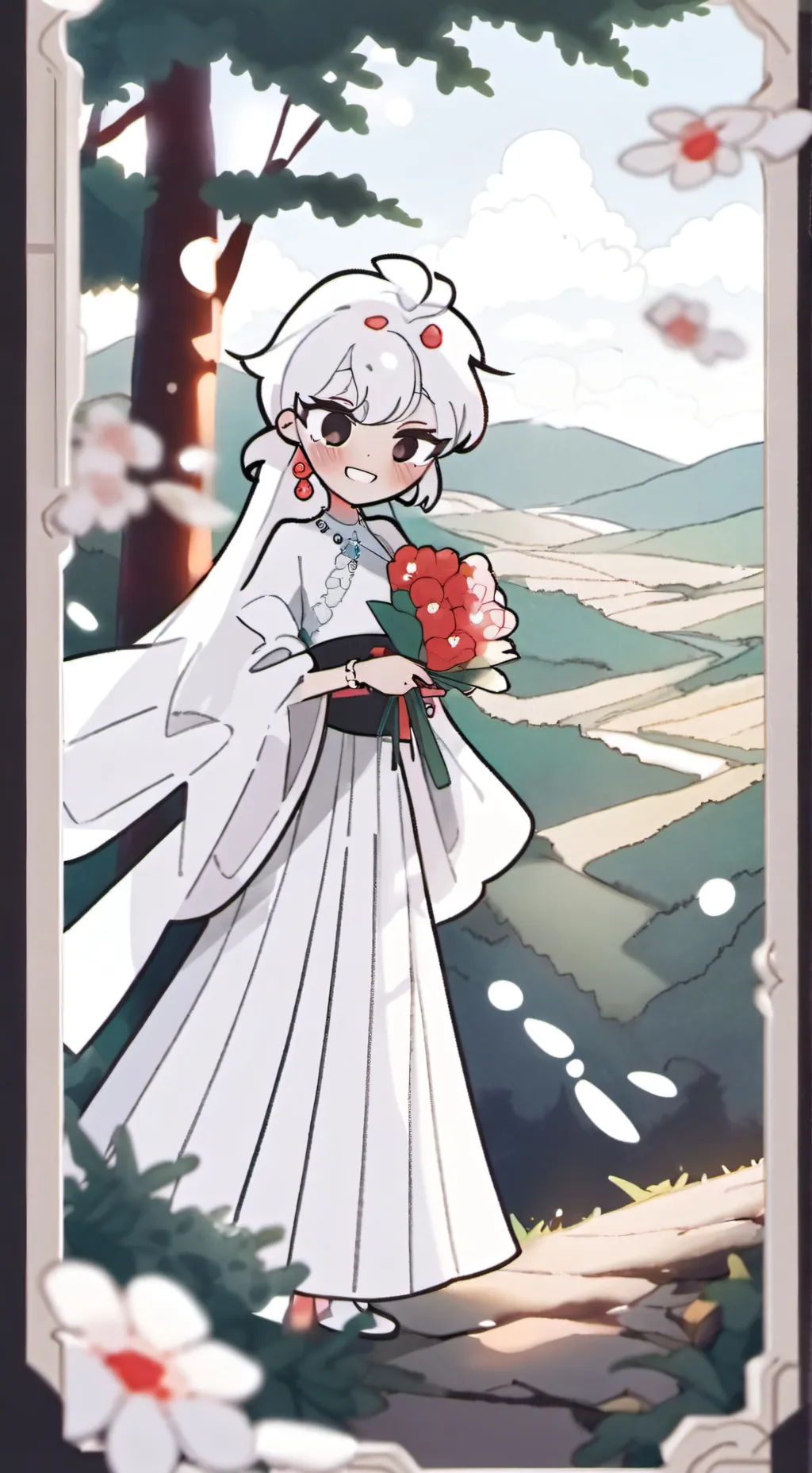 ai character: Connie x gigi background