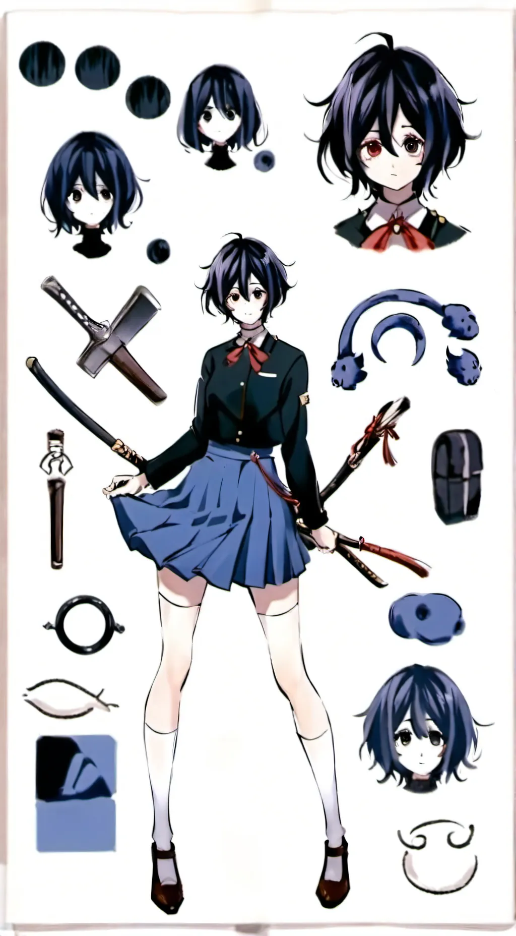 ai character: Rea Huro background