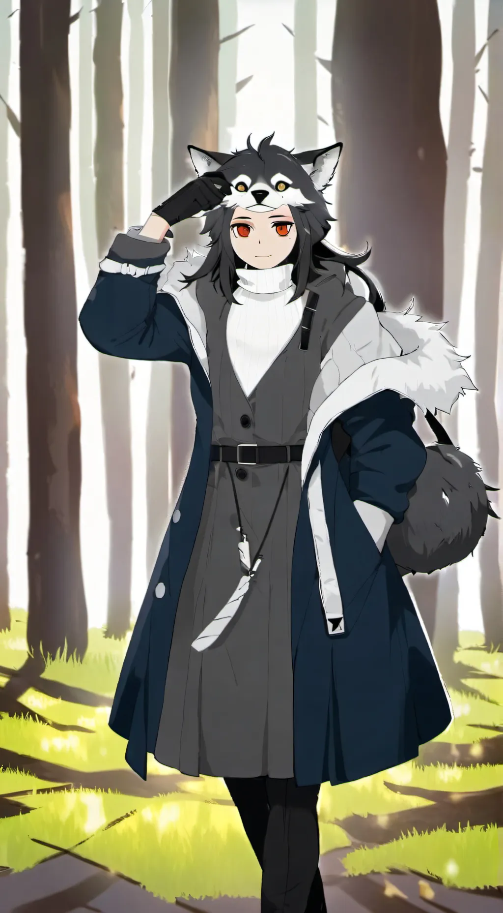 ai character: Puro background