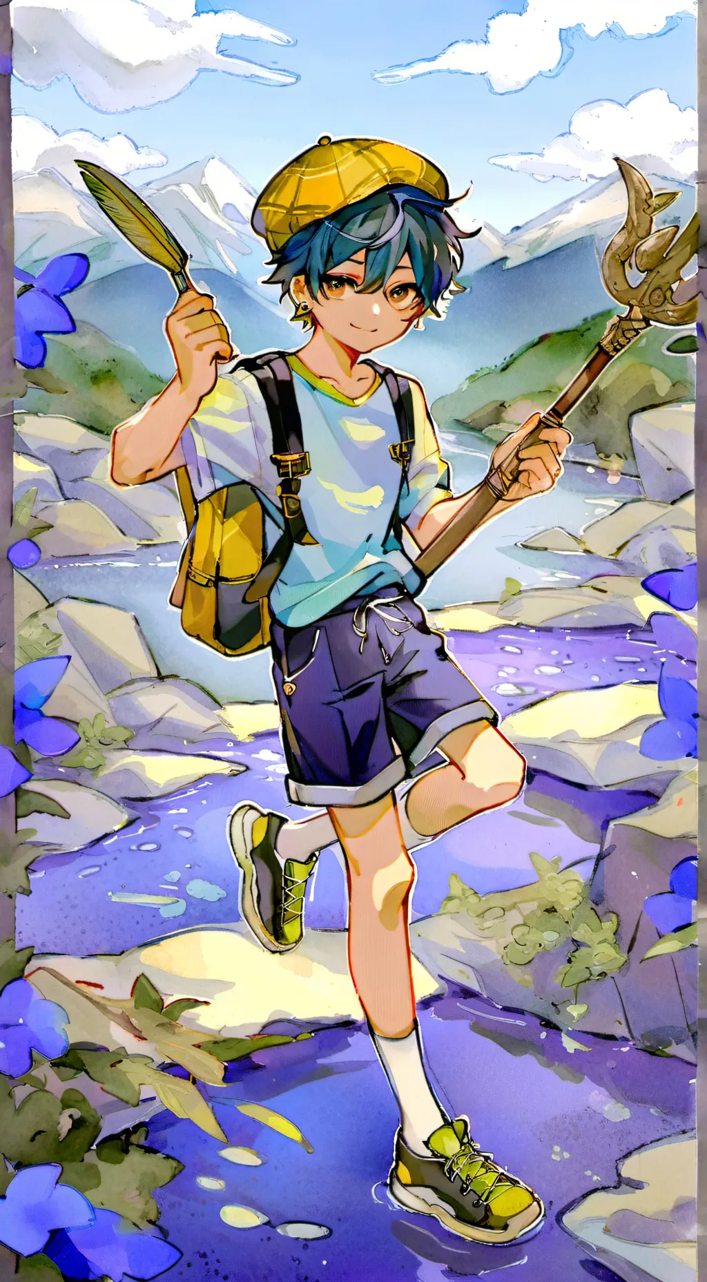 ai character: alex background