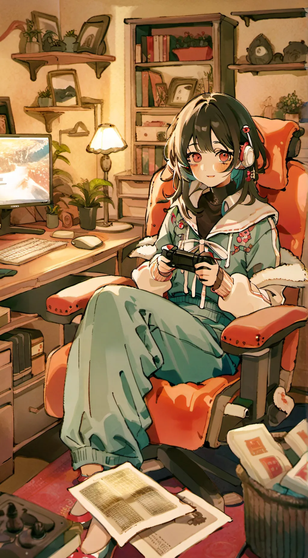 ai character: HH gamer background