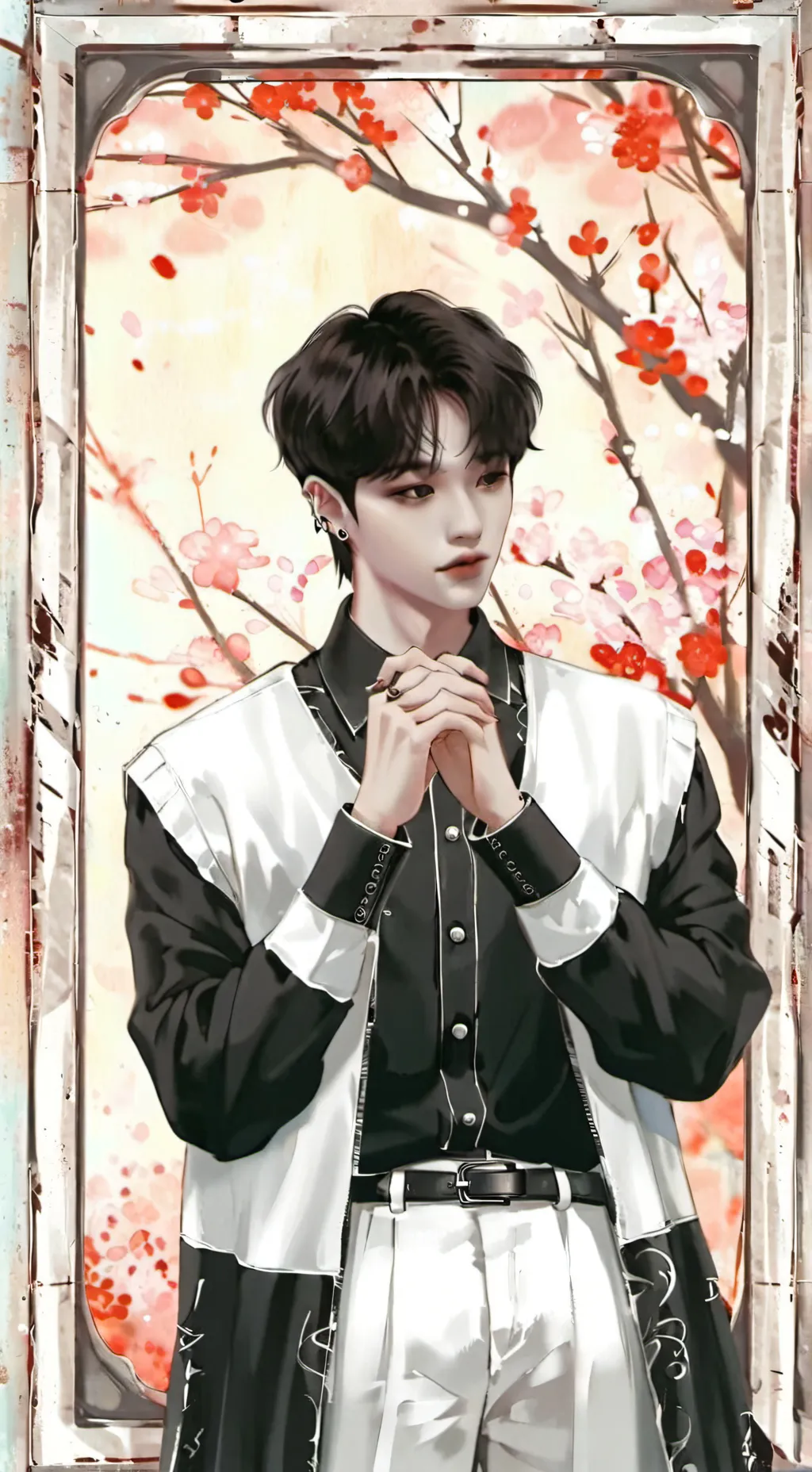 ai character: HIDDEN LOVE background