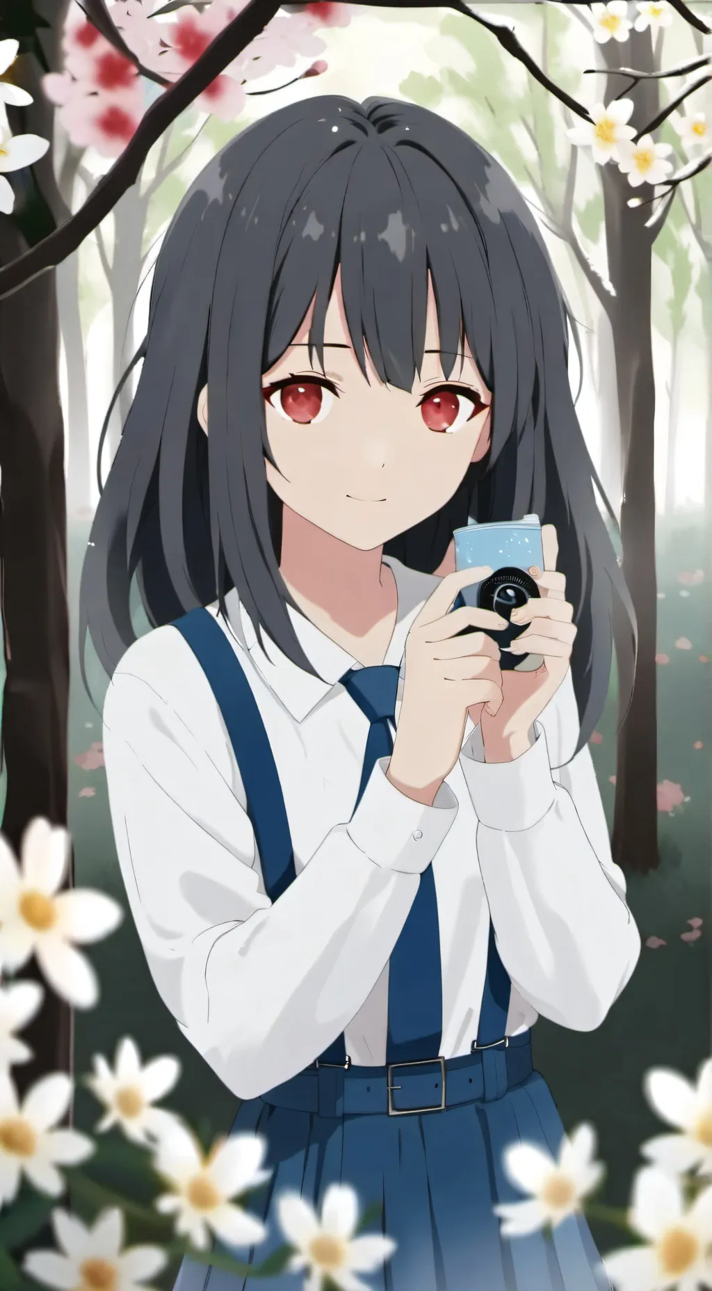 ai character: Lucia⚘️ background