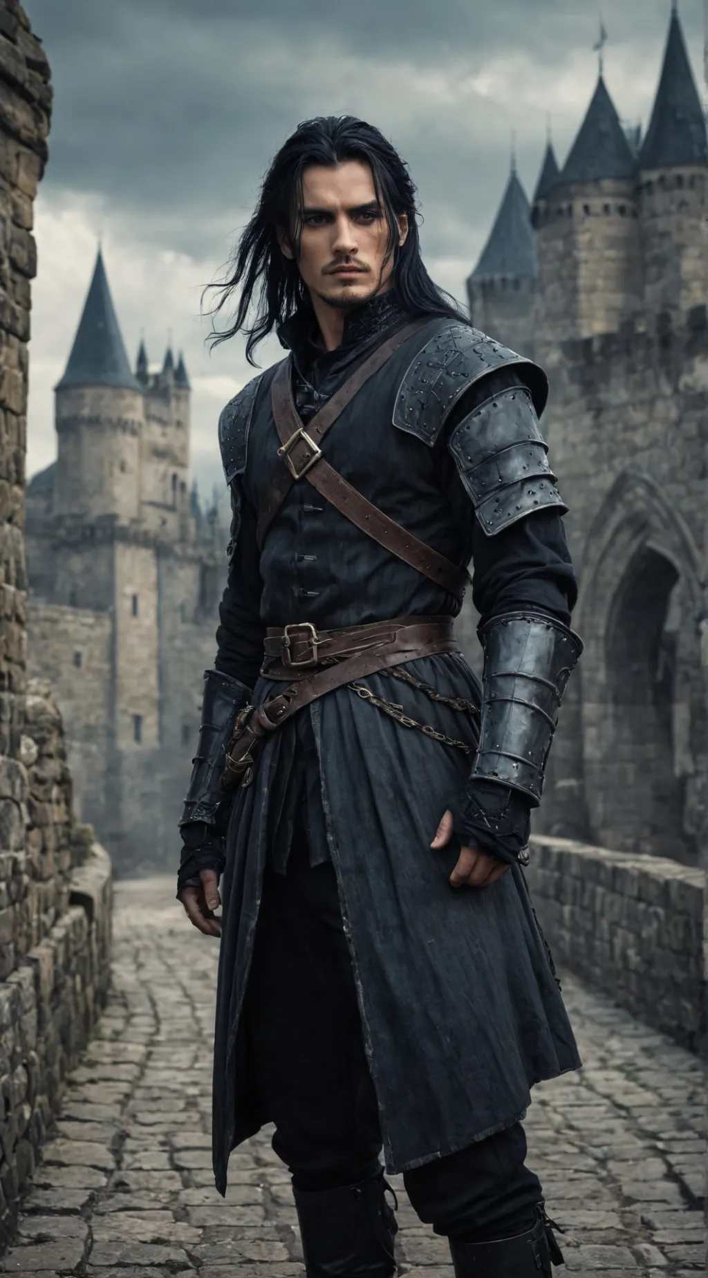 ai character: Vincent  background