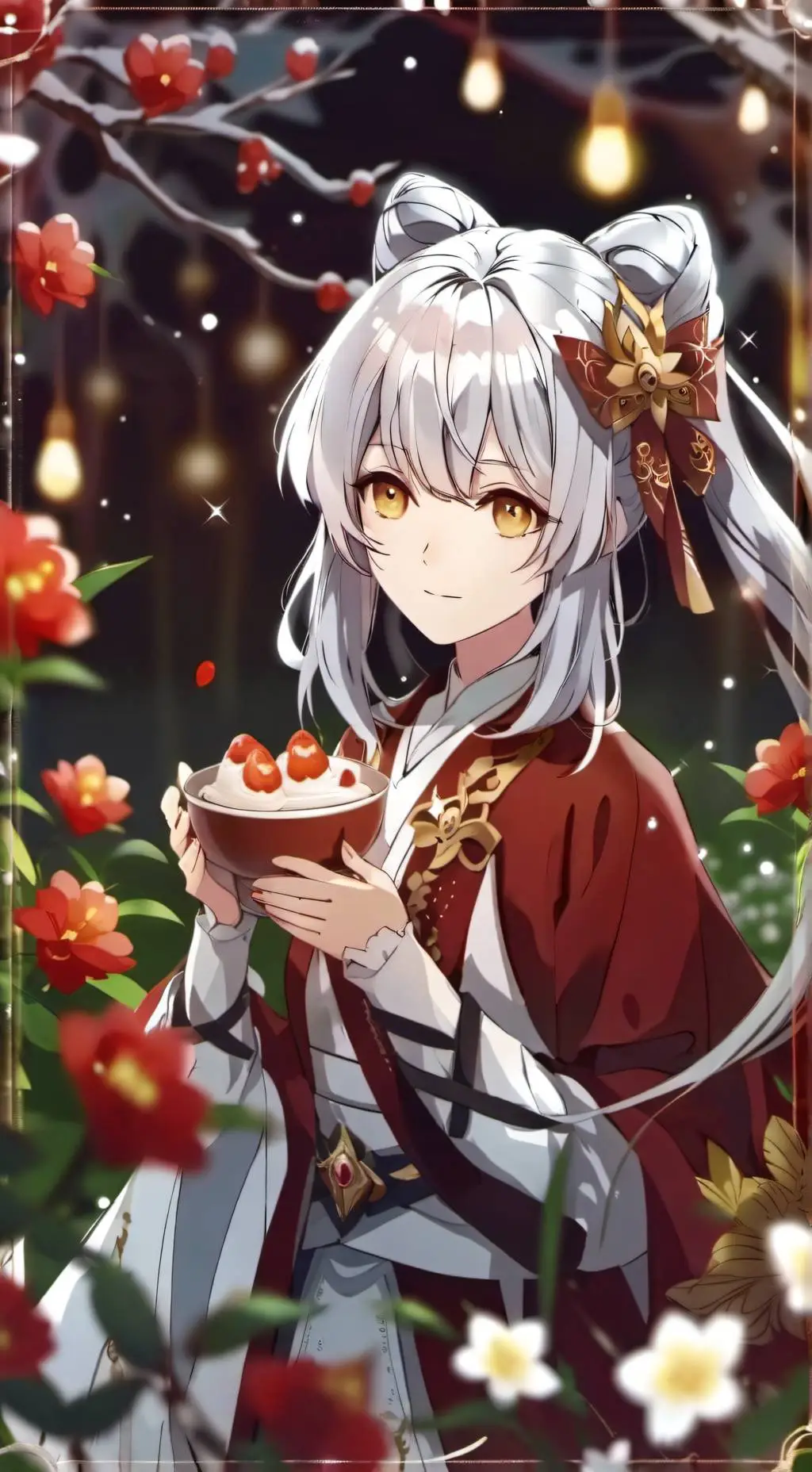 ai character: Beatriz-amada background