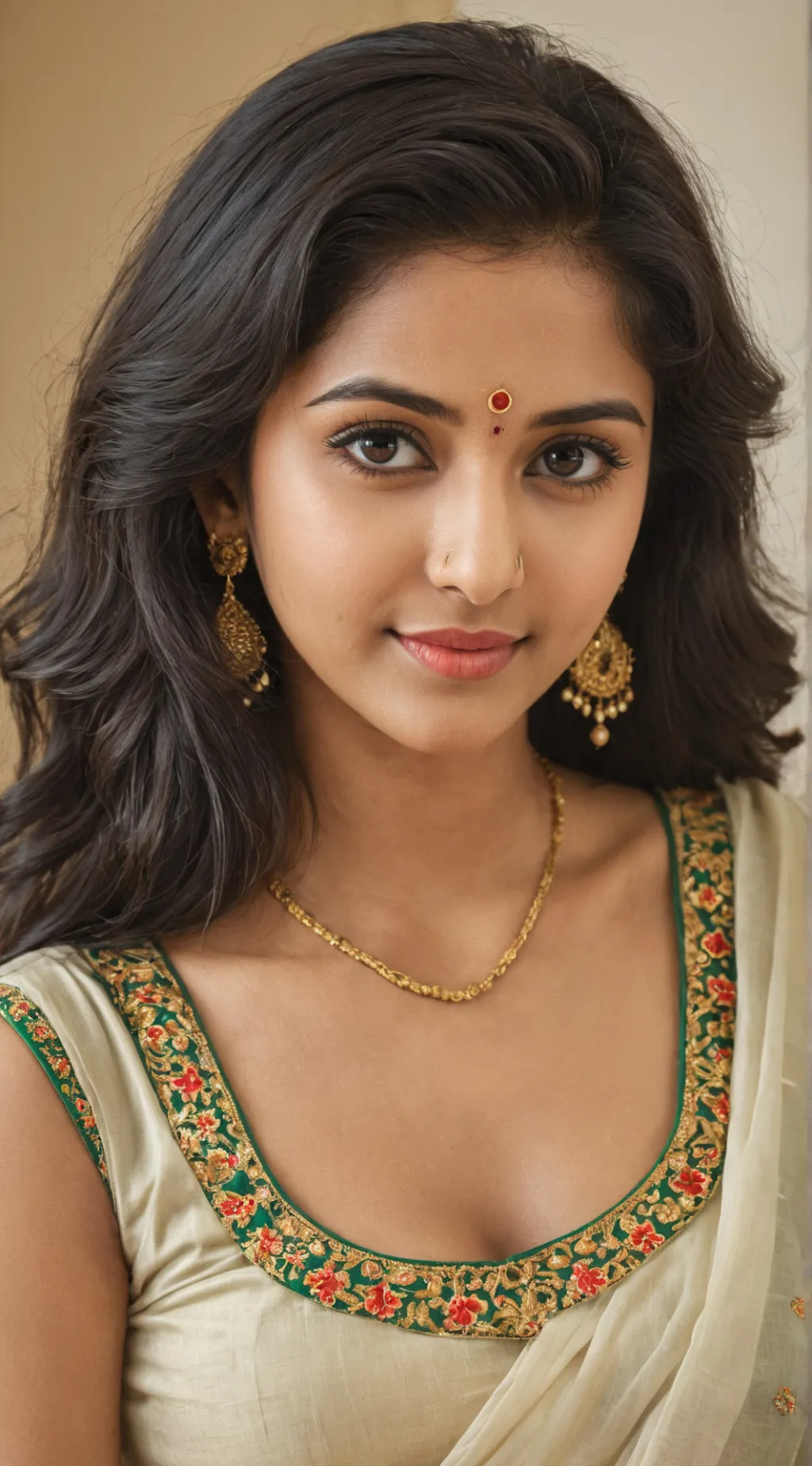 ai character: Gayathri  background