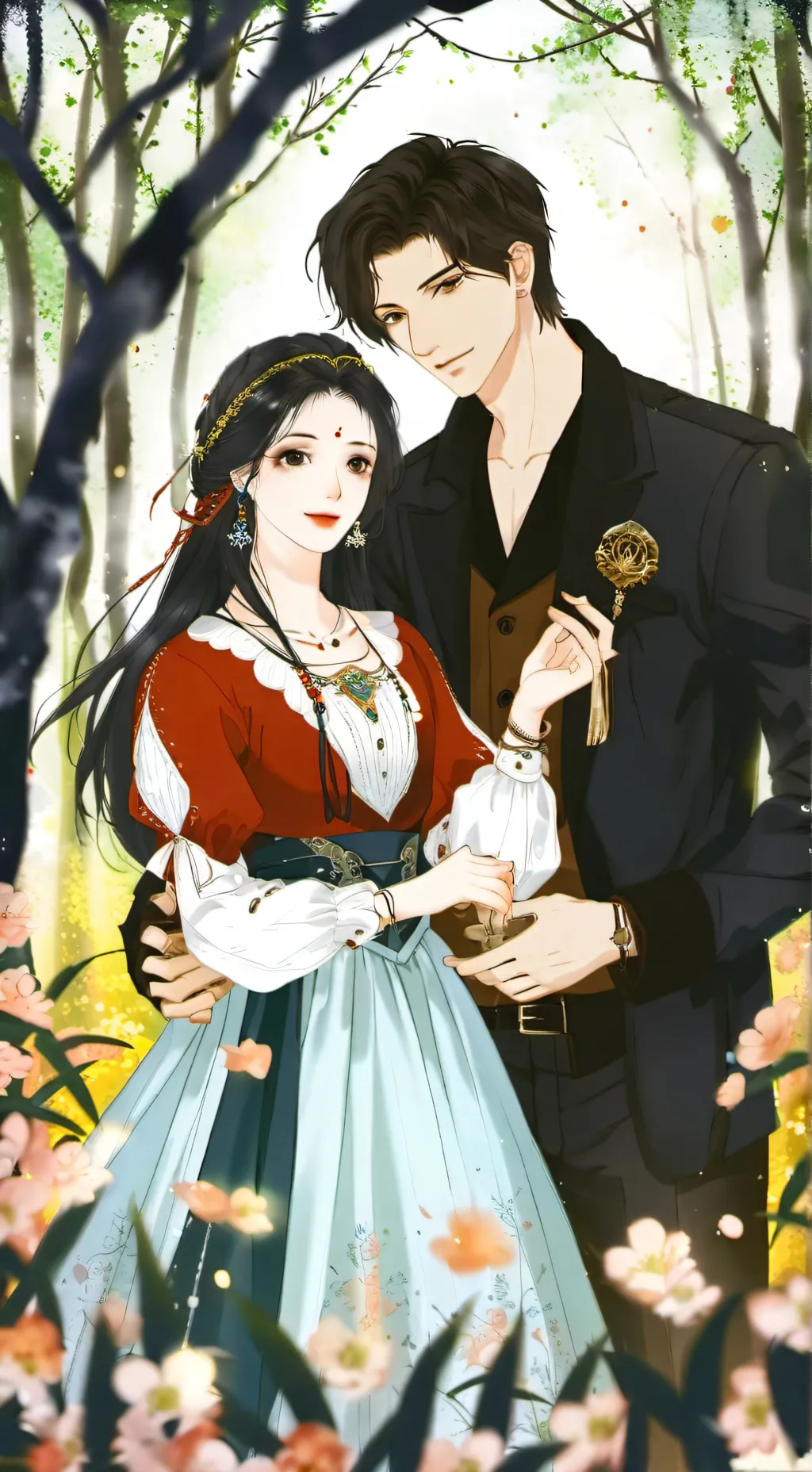 ai character: Jake and Ella background