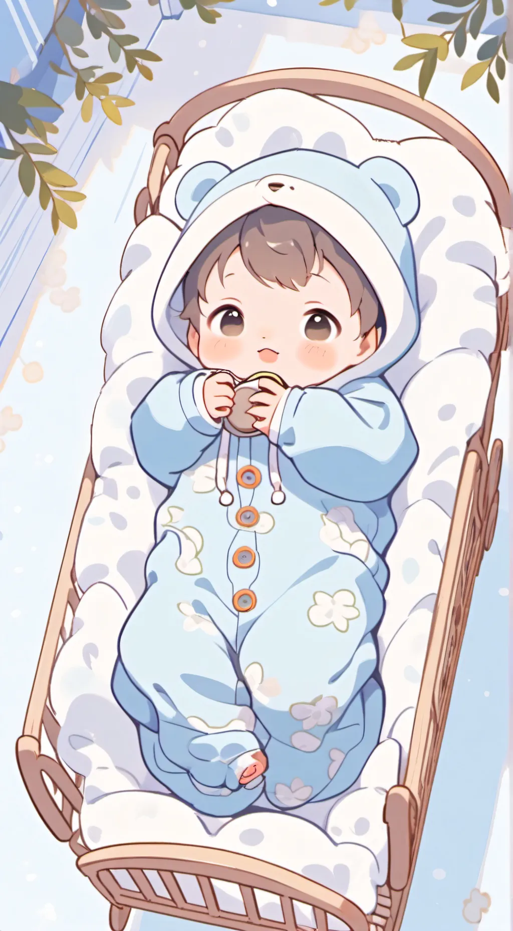 ai character: Baby background