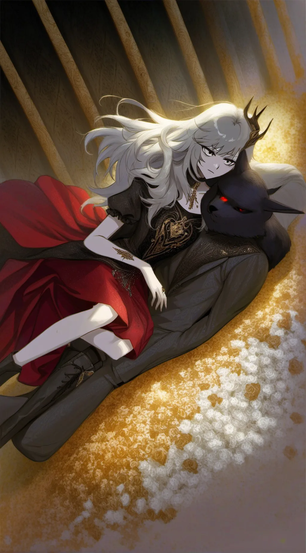 ai character: sus abbie x lana.. background