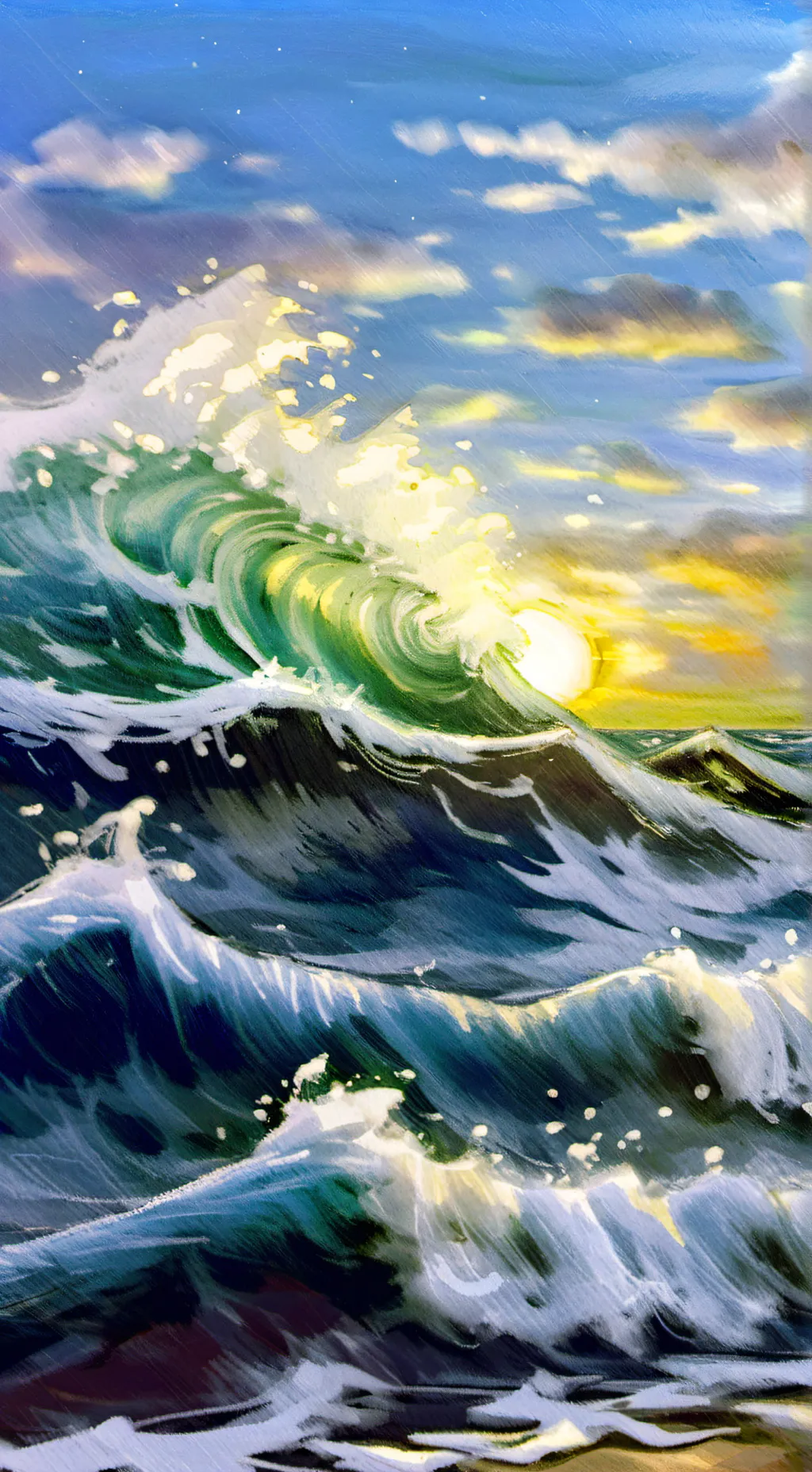 ai character: Quited background