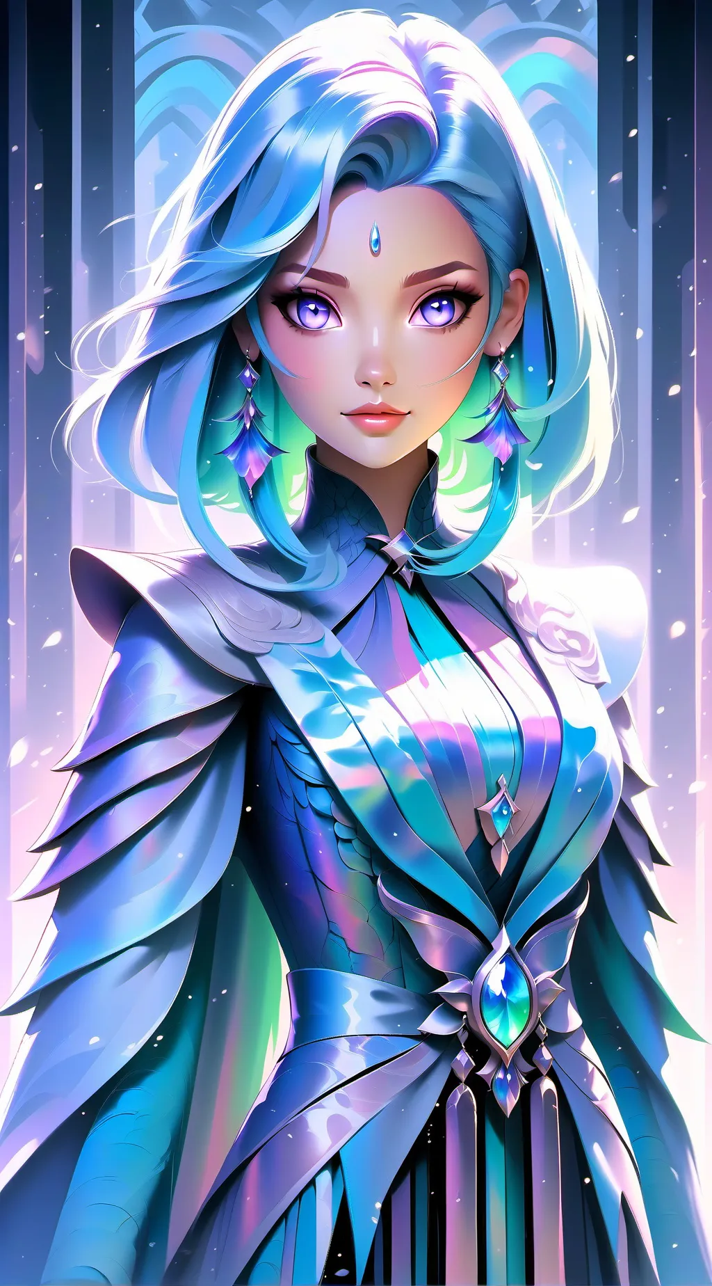 ai character: Dw squid game background