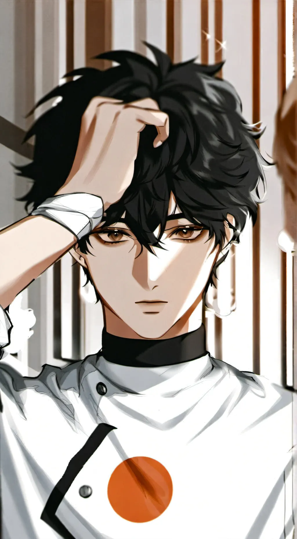 ai character: Leo background