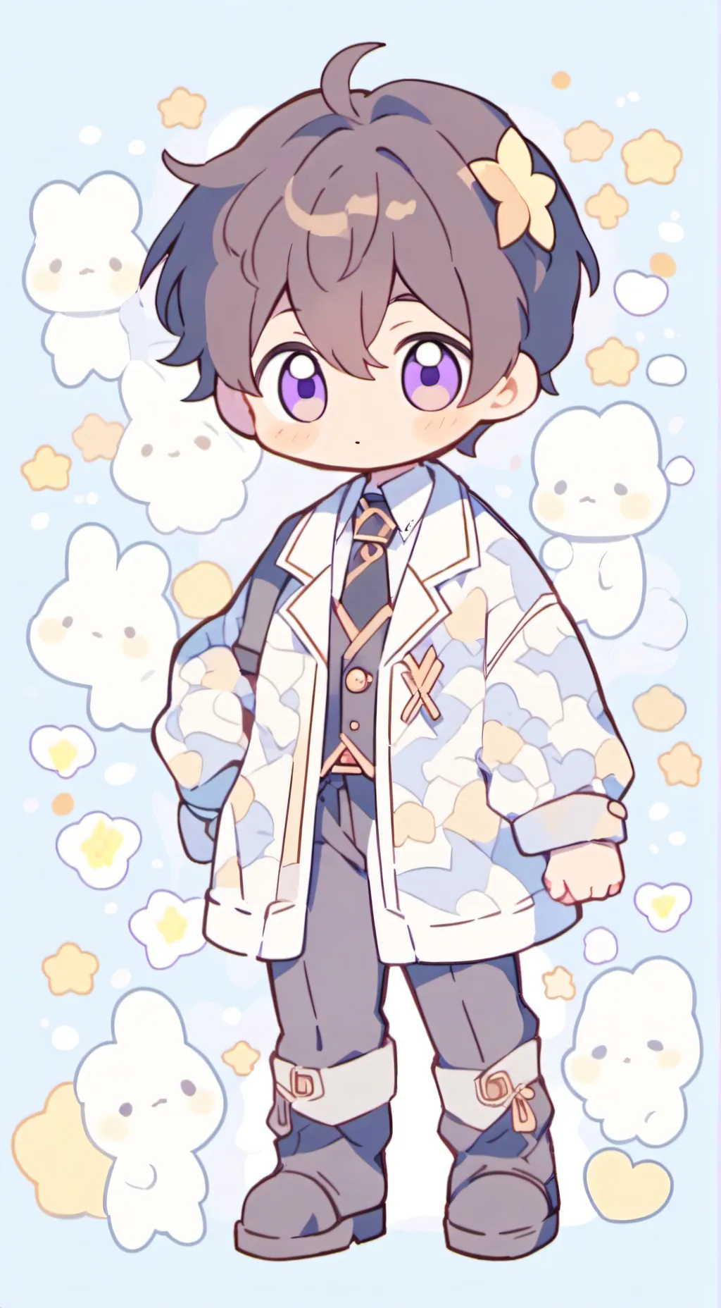 ai character: William x Micheal: background