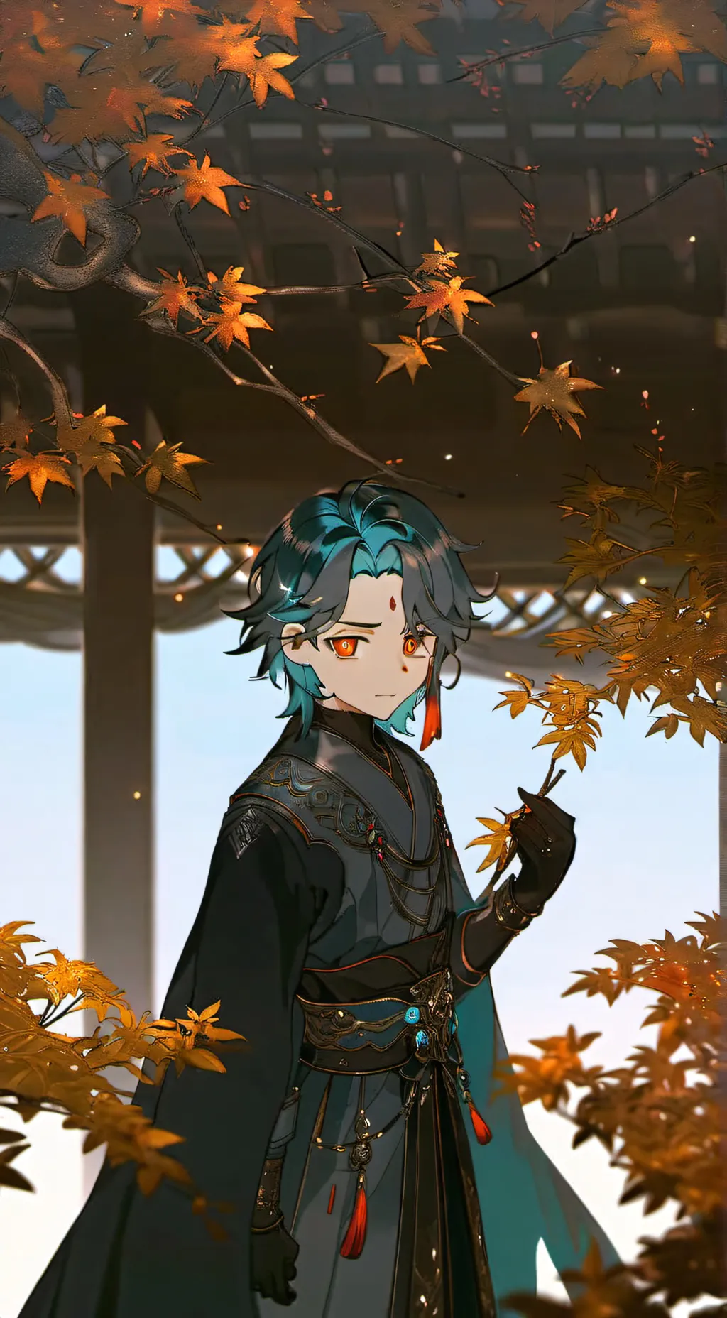 ai character: Xiao background