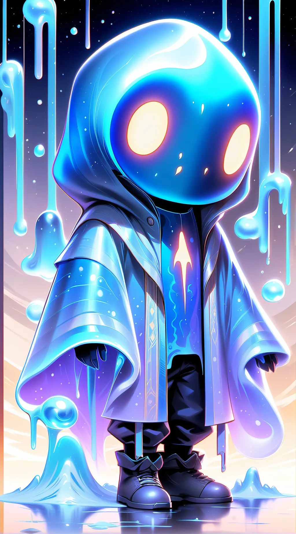 ai character: Hider background