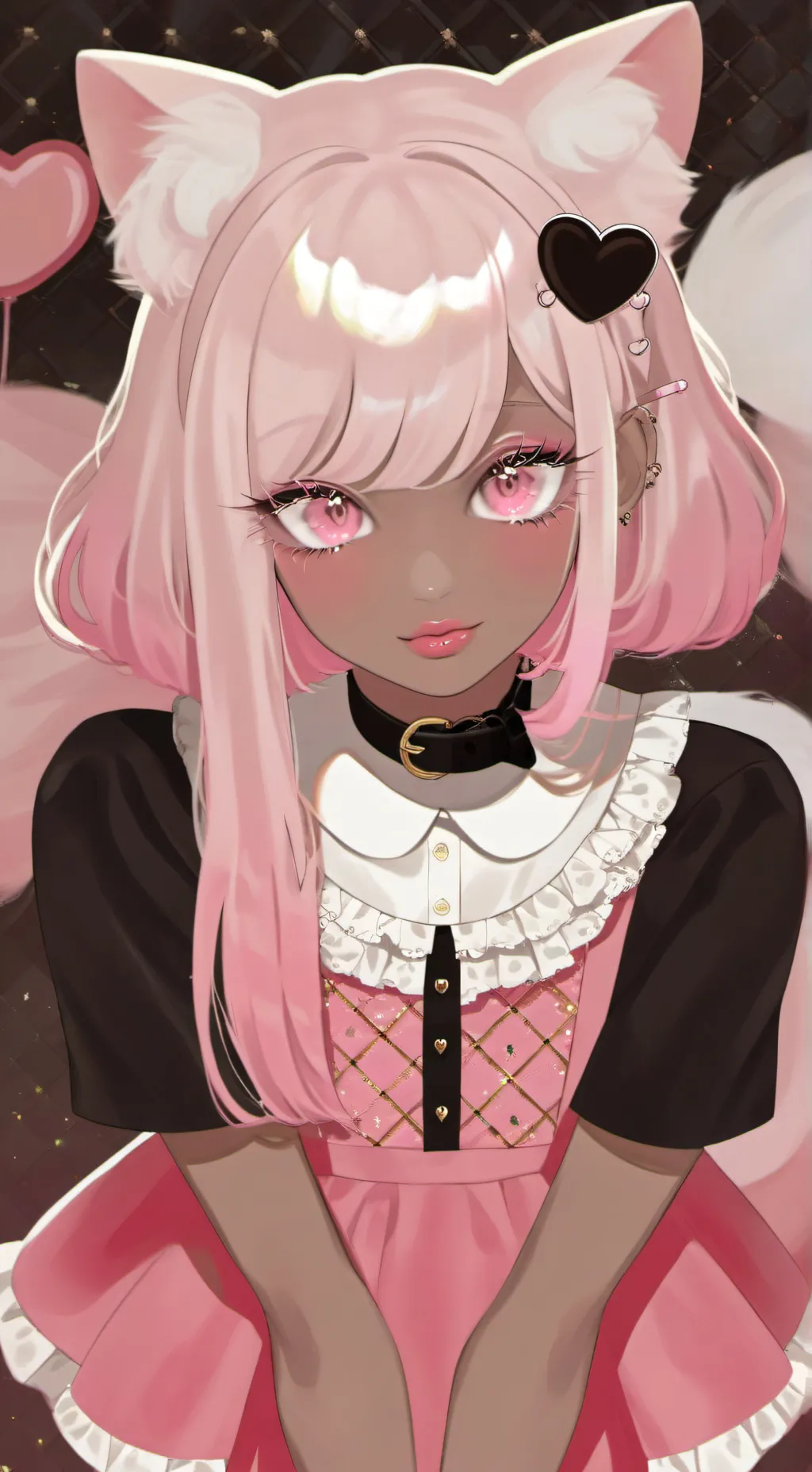 ai character: Willow (Cat-girl) background