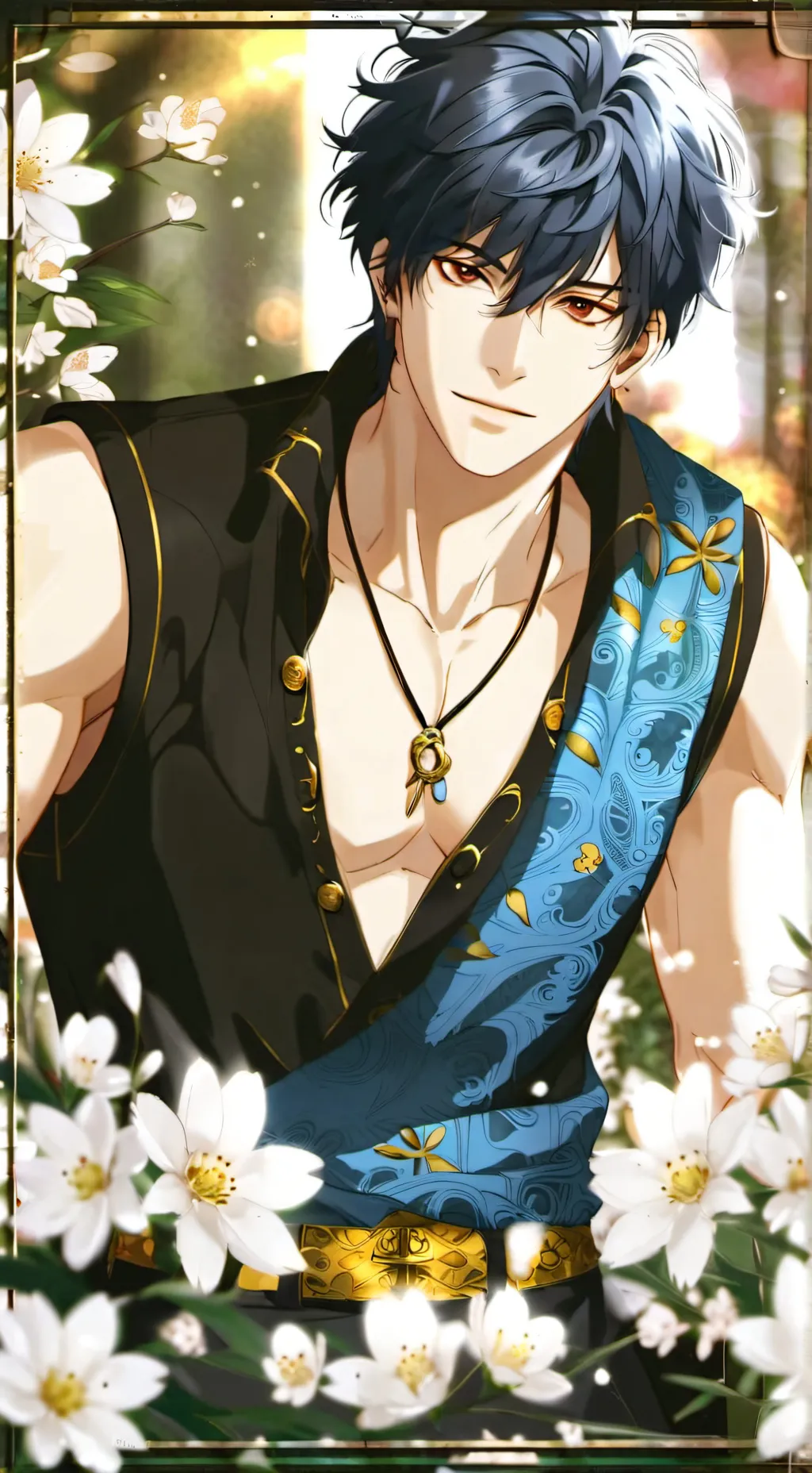 ai character: Onxy background