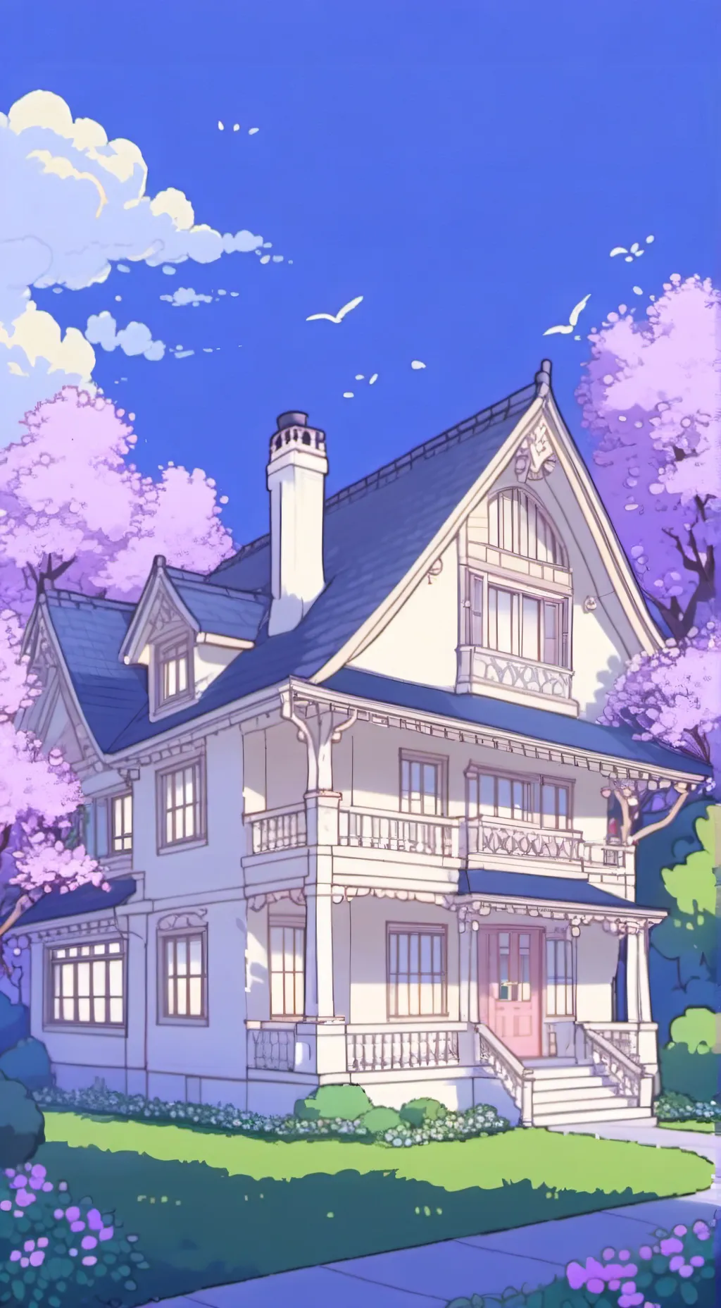 ai character: N IN YO HOUSE background